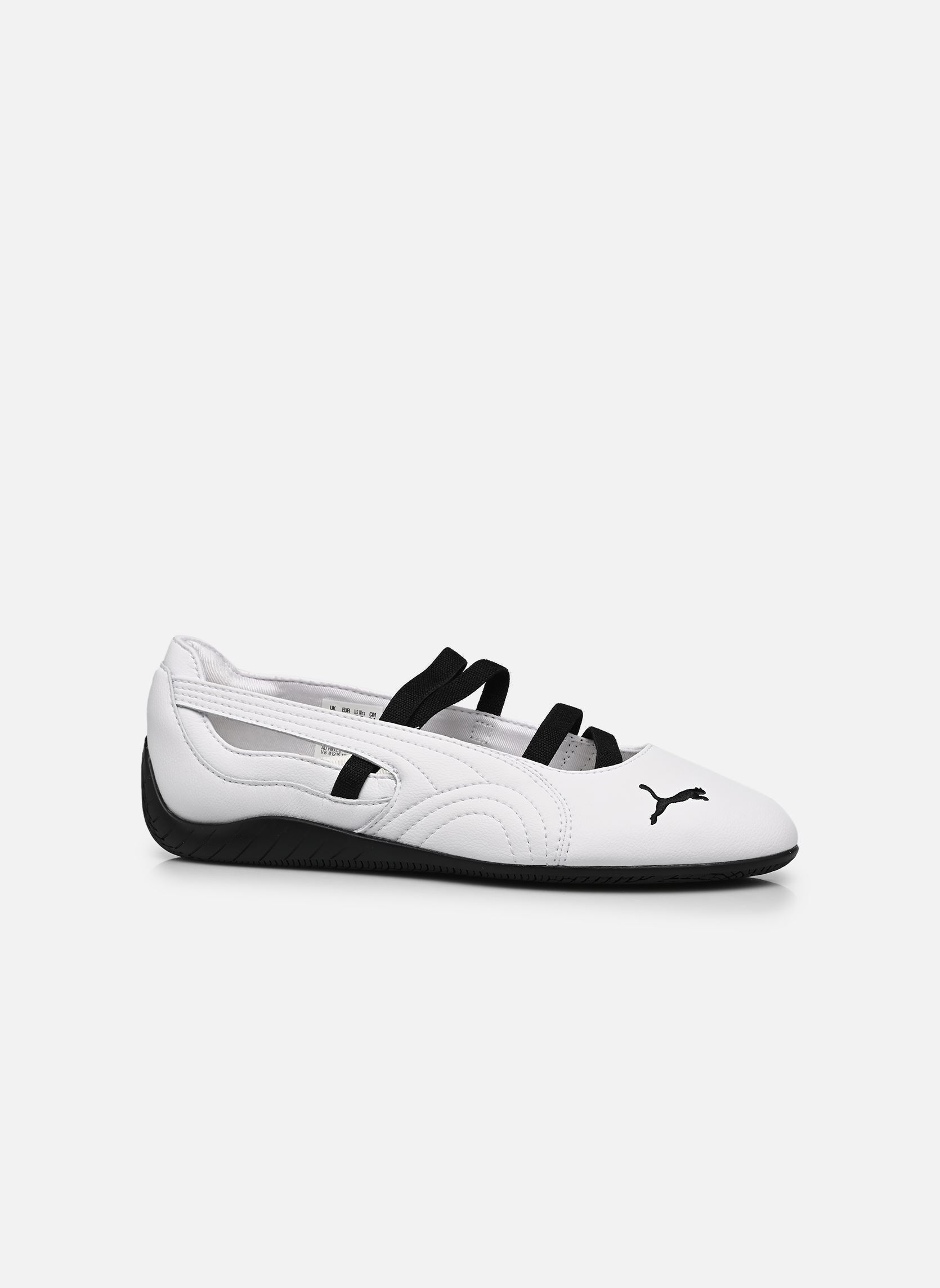 Klassische Ballerinas Speedcat Ballet LTH damen weiß Puma Klassische Ballerinas Speedcat Ballet LTH damen weiß PUMA WHITE-PUMA WHITE-PUMA BLA