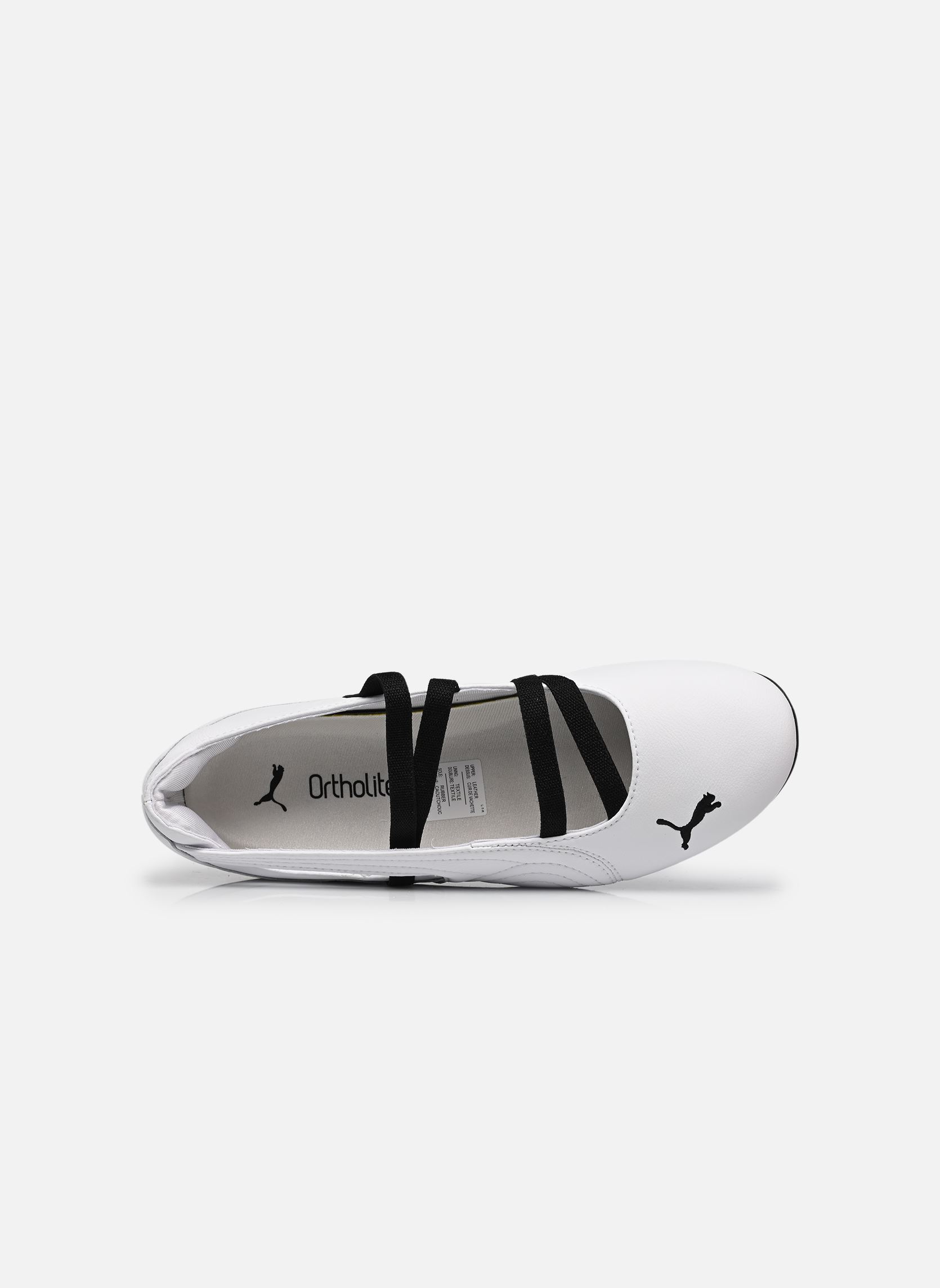 Klassische Ballerinas Speedcat Ballet LTH damen weiß Puma Klassische Ballerinas Speedcat Ballet LTH damen weiß PUMA WHITE-PUMA WHITE-PUMA BLA
