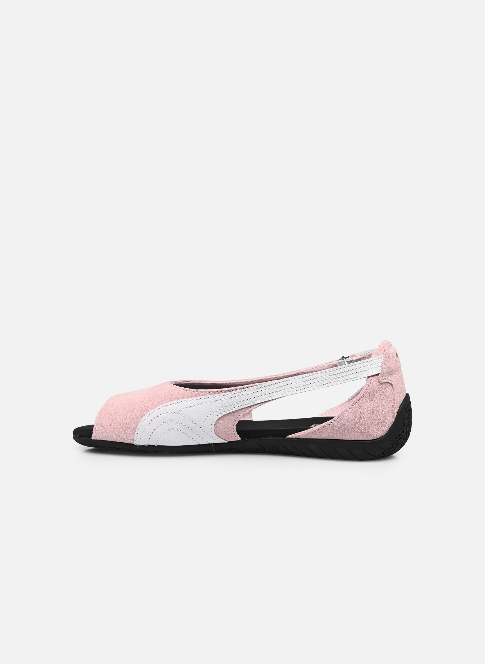 Klassieke ballerina's Speedcat Sandal dames roze Puma Klassieke ballerina's Speedcat Sandal dames roze WHISP OF PINK-PUMA WHITE-PUMA