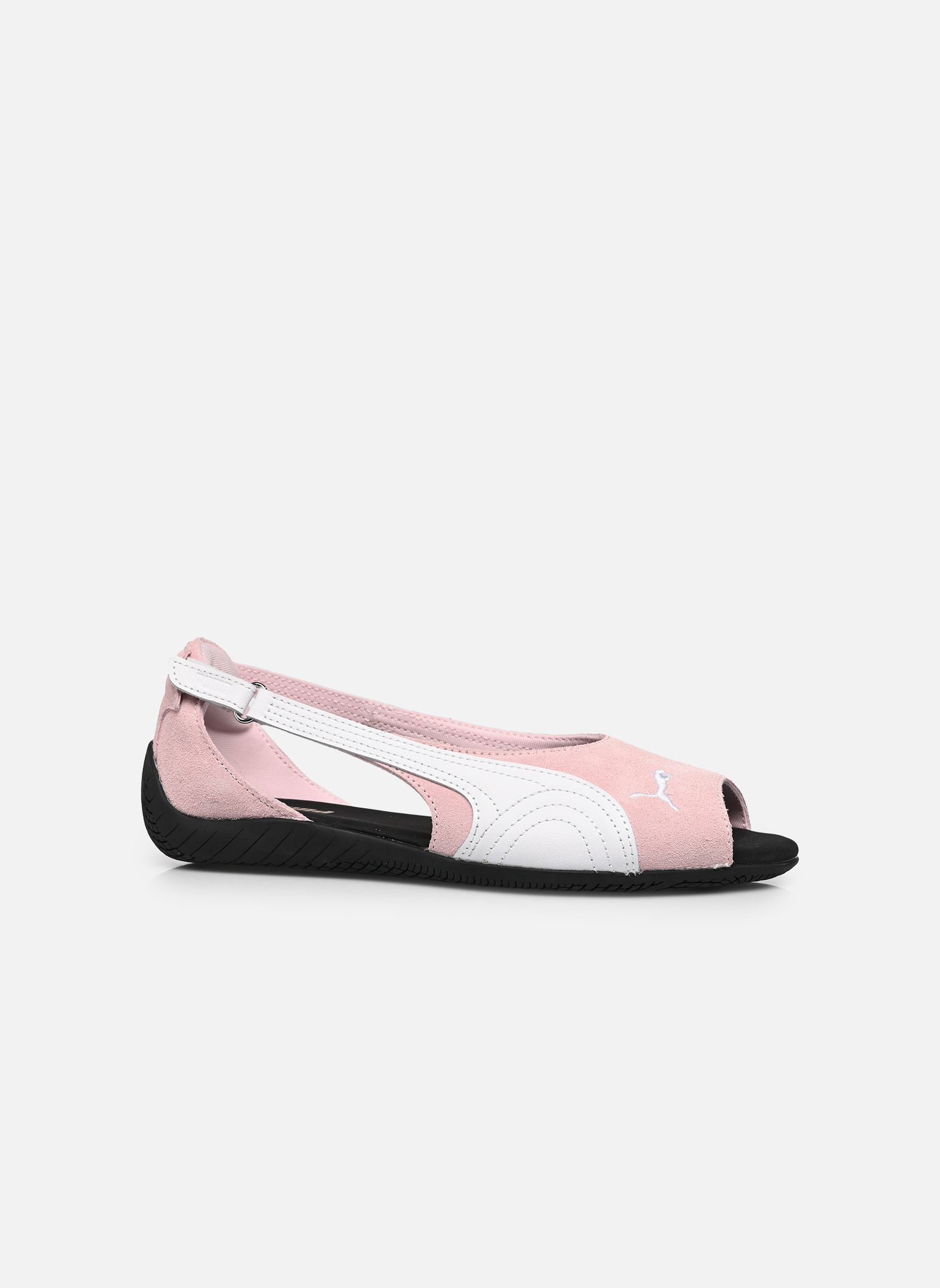Klassieke ballerina's Speedcat Sandal dames roze Puma Klassieke ballerina's Speedcat Sandal dames roze WHISP OF PINK-PUMA WHITE-PUMA