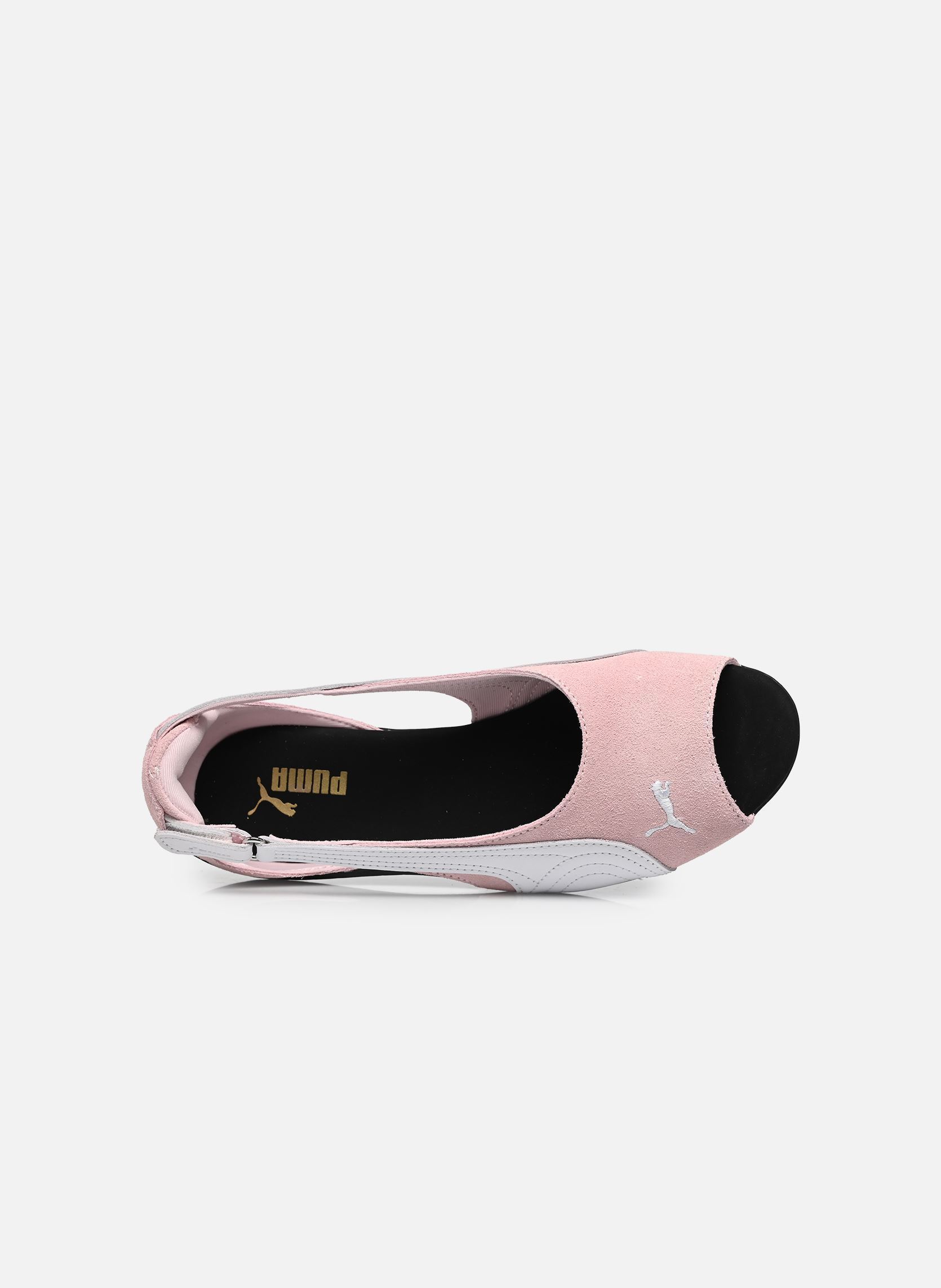 Klassieke ballerina's Speedcat Sandal dames roze Puma Klassieke ballerina's Speedcat Sandal dames roze WHISP OF PINK-PUMA WHITE-PUMA