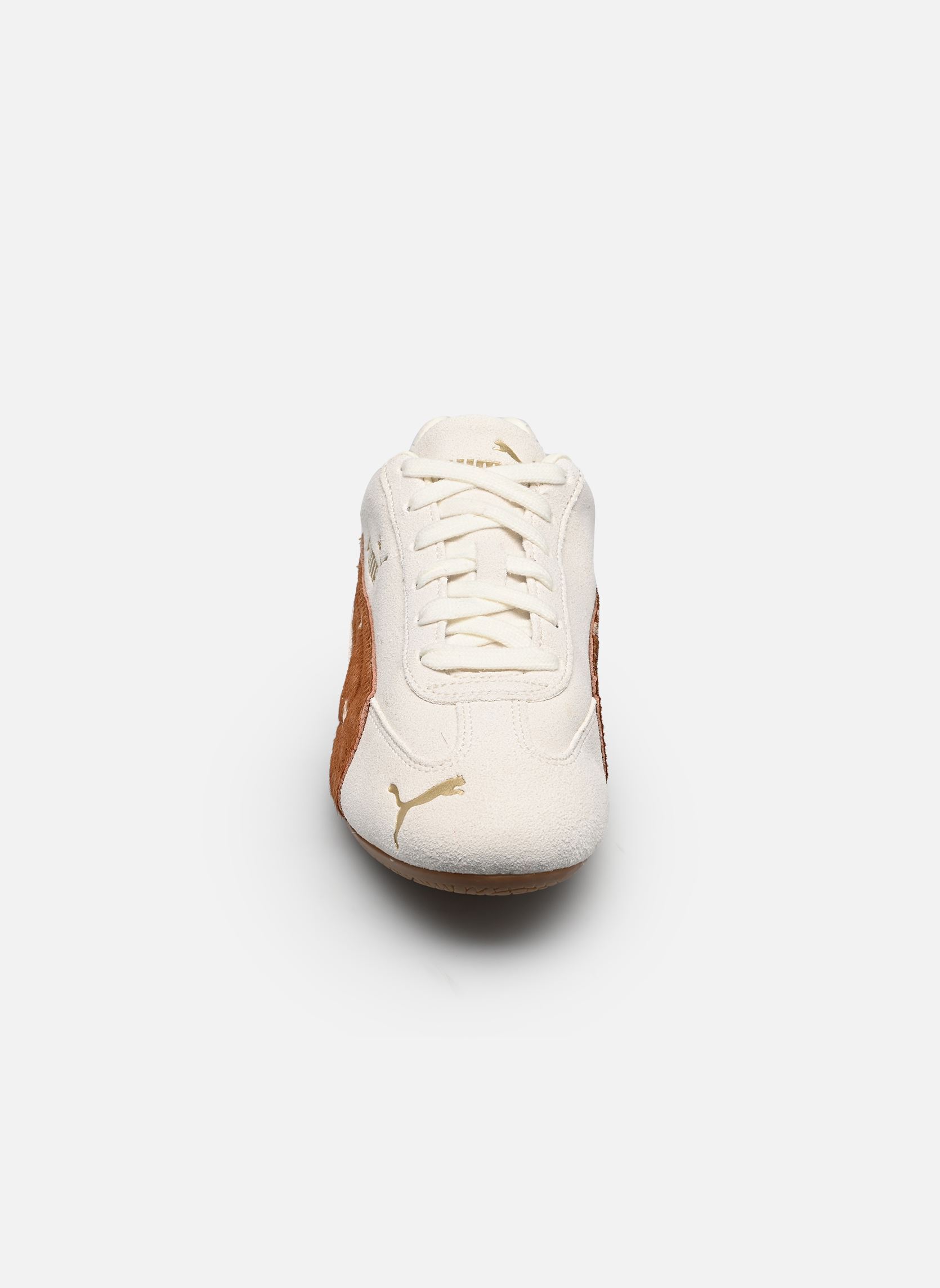 Baskets Speedcat Doelette FS femme blanc Puma Baskets Speedcat Doelette FS femme blanc WARM WHITE-CARAMEL LATTE