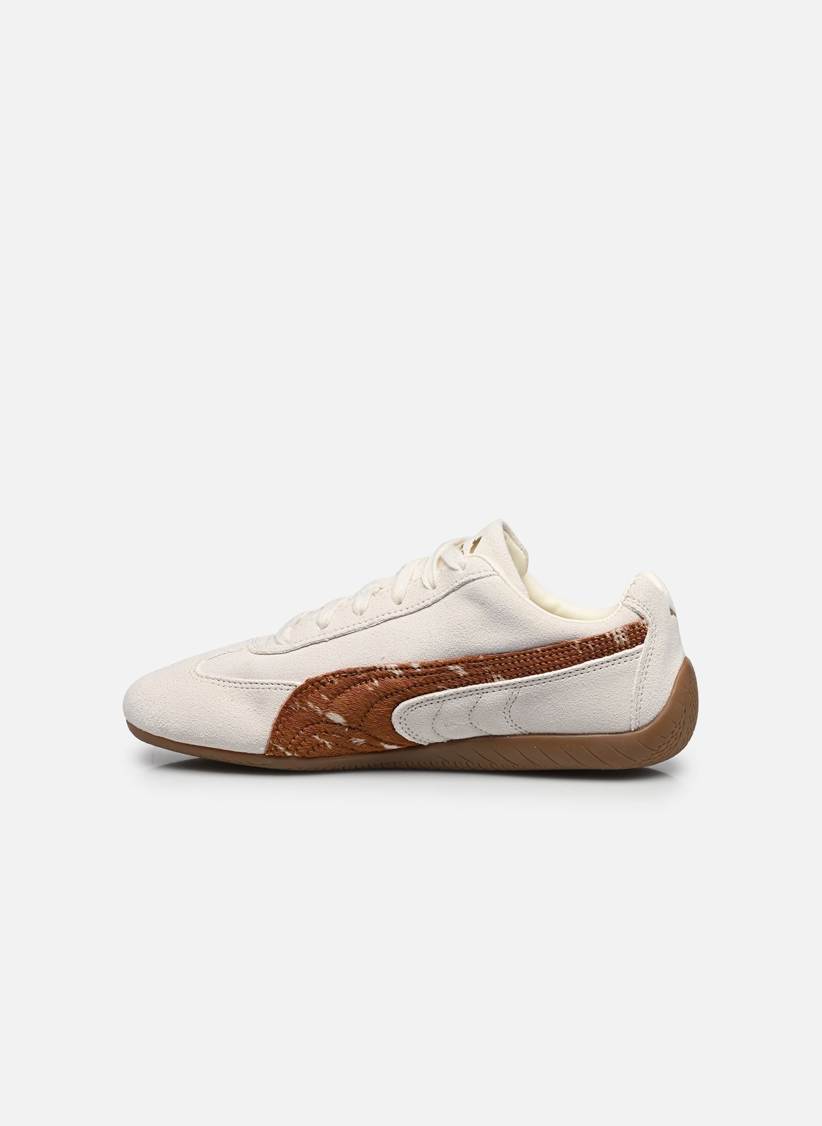 Baskets Speedcat Doelette FS femme blanc Puma Baskets Speedcat Doelette FS femme blanc WARM WHITE-CARAMEL LATTE