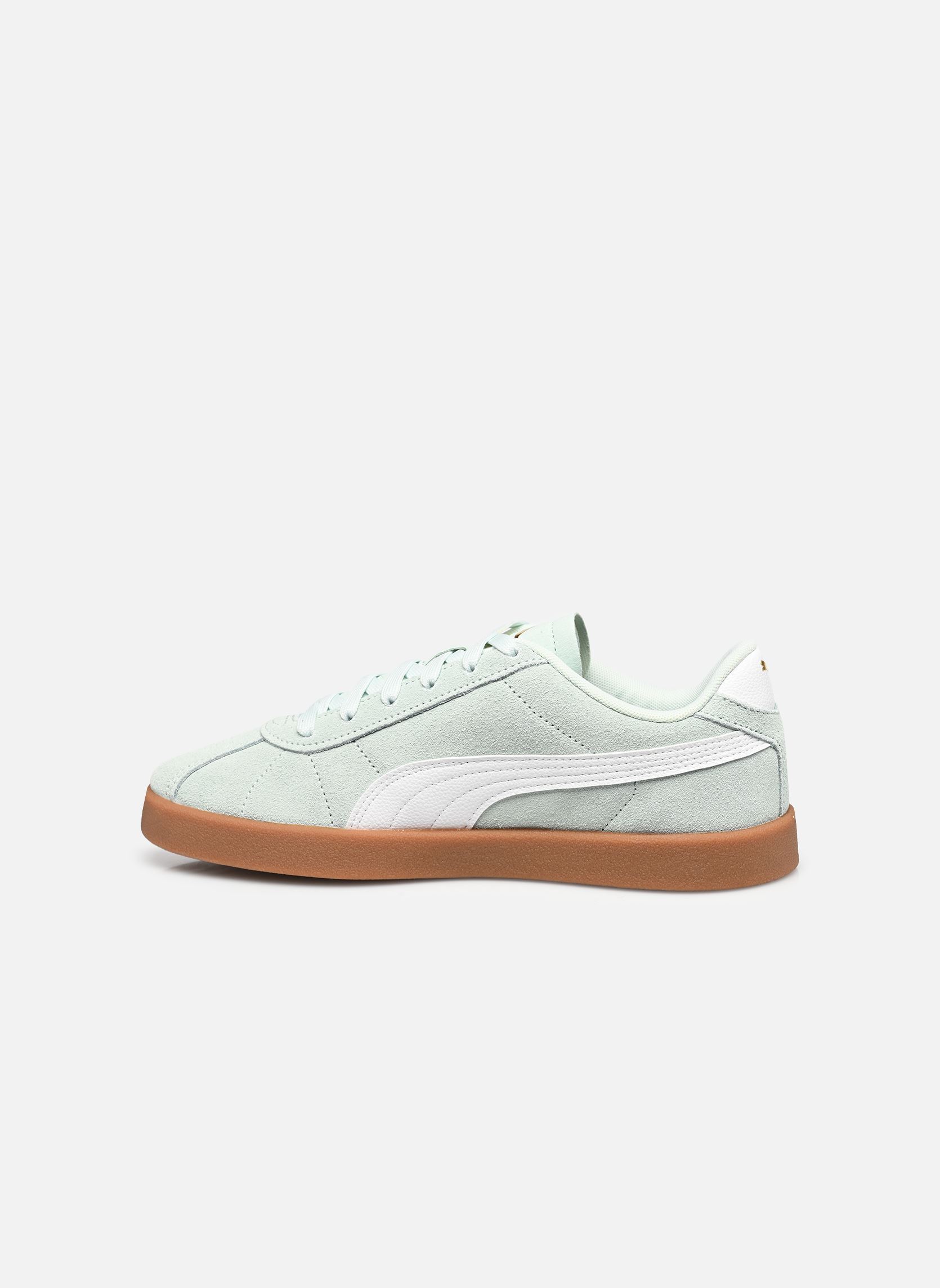 Baskets basses Puma Club II femme vert Puma Baskets basses Puma Club II femme vert PEACEFUL BLUE-PUMA WHITE-GUM