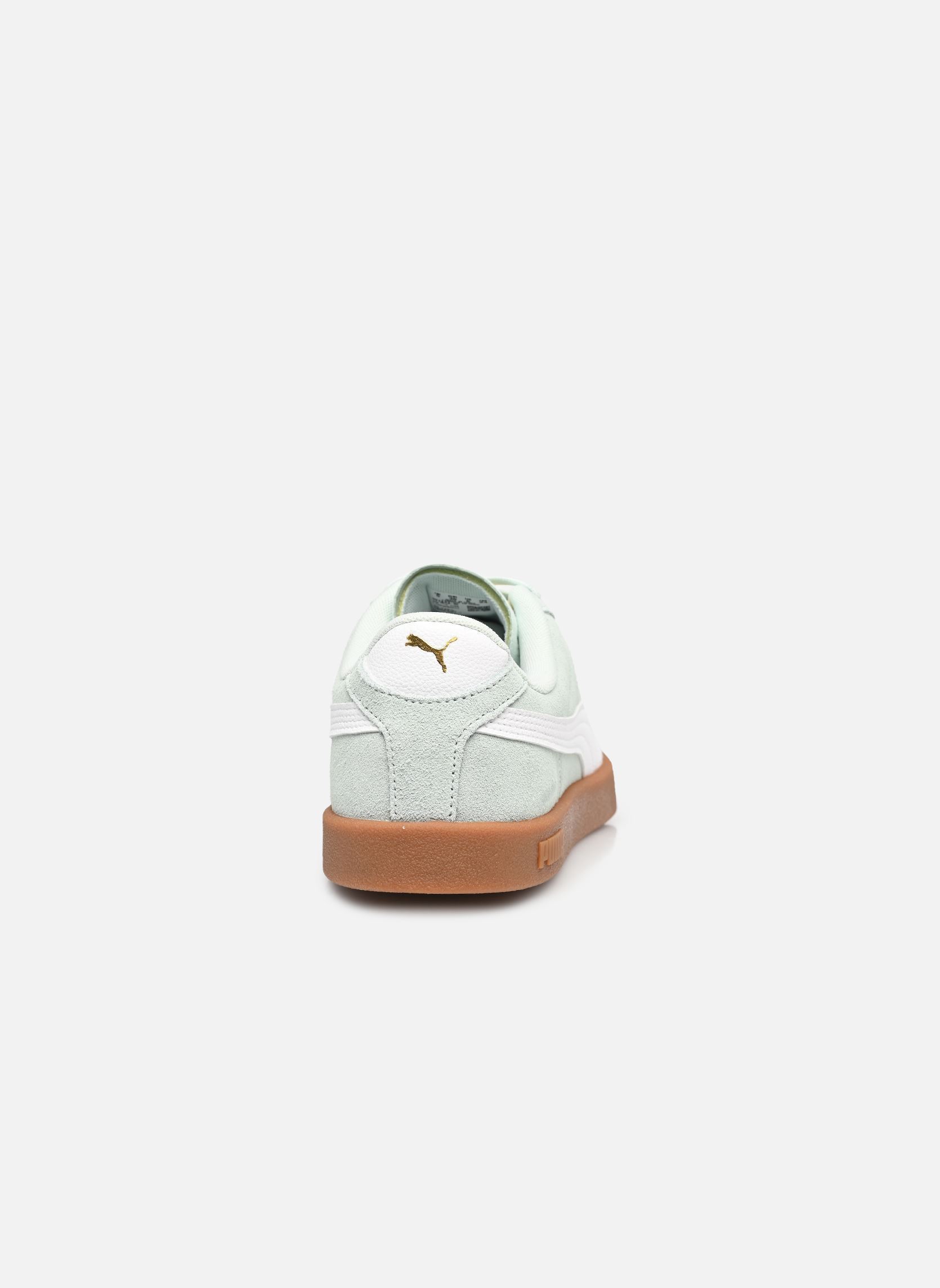 Baskets basses Puma Club II femme vert Puma Baskets basses Puma Club II femme vert PEACEFUL BLUE-PUMA WHITE-GUM
