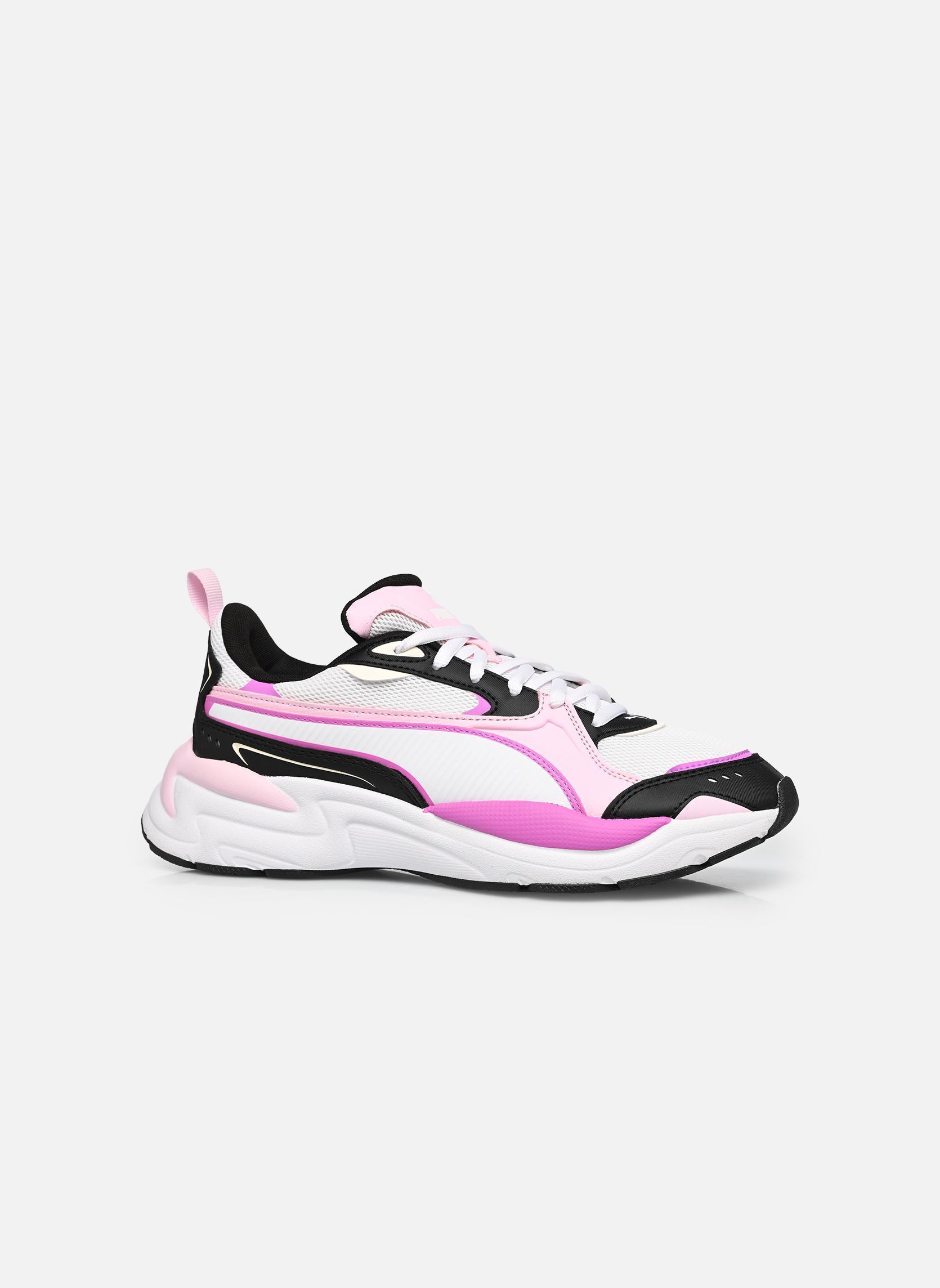 Niedrige Sneaker X-RAY 4 W damen weiß Puma Niedrige Sneaker X-RAY 4 W damen weiß PUMA WHITE-ELECTRIC ORCHID-PEA