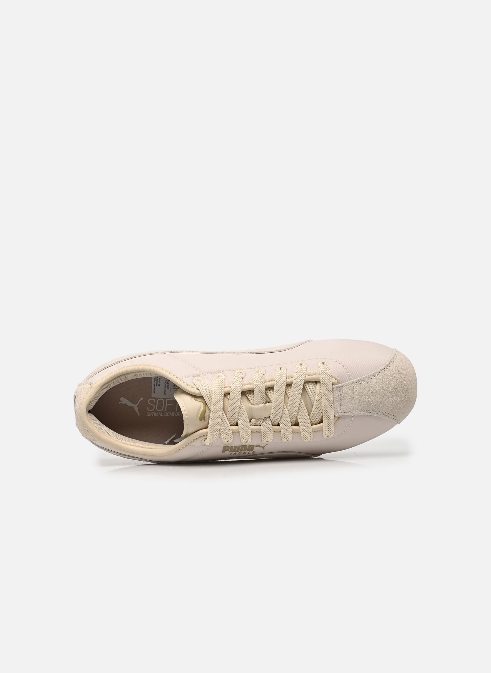 Baskets basses Puma Tackle Nylon beige Puma Baskets basses Puma Tackle Nylon beige ALPINE SNOW-PUMA WHITE-GUM