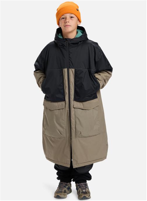 Quiksilver Blousons Full Rig Poncho garçon marron
