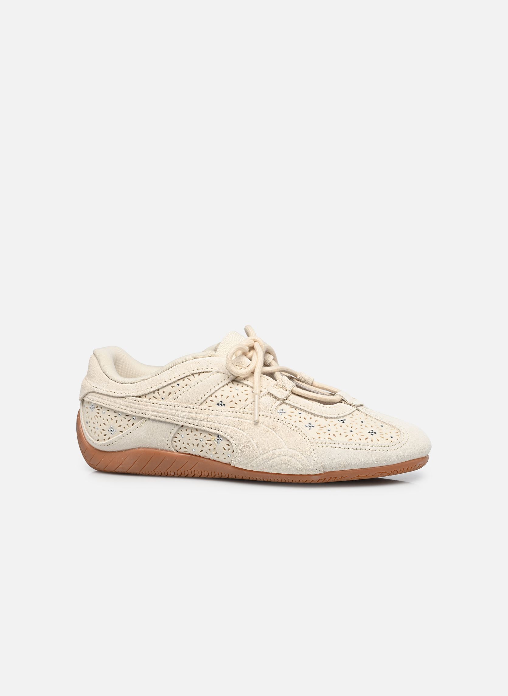 Niedrige Sneaker Speedcat Go Bejewell damen beige Puma Niedrige Sneaker Speedcat Go Bejewell damen beige Alpine Snow-Gum
