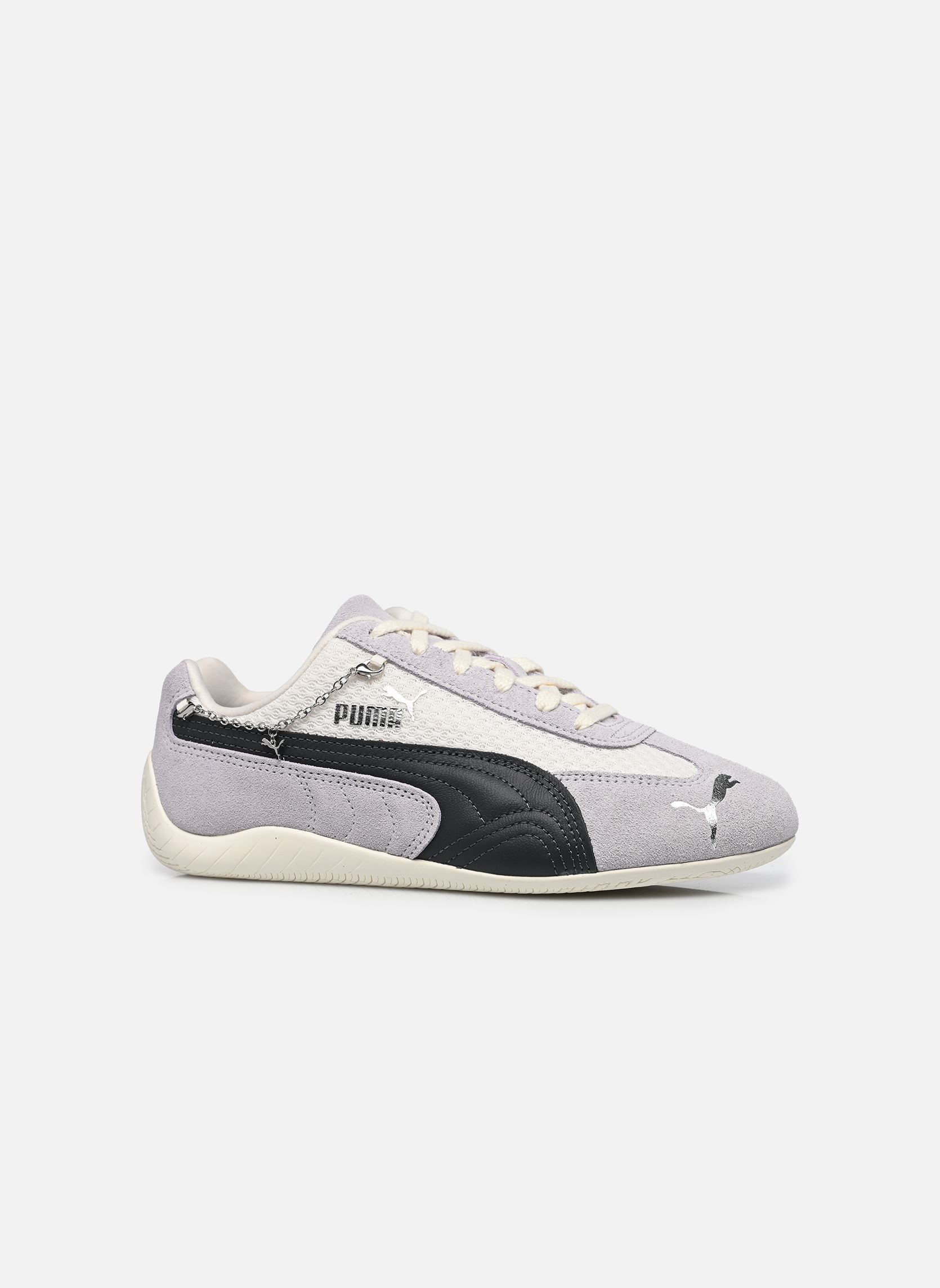 Niedrige Sneaker Speedcat Girl-itude damen silber Puma Niedrige Sneaker Speedcat Girl-itude damen silber Vibrant Silver-Dusky Gray