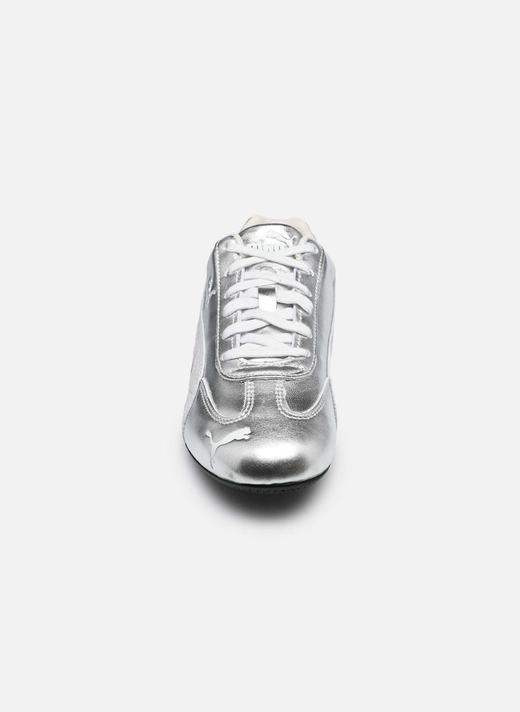 Niedrige Sneaker Speedcat Silver Wns damen grau Puma Niedrige Sneaker Speedcat Silver Wns damen grau Feather Gray-PUMA Black