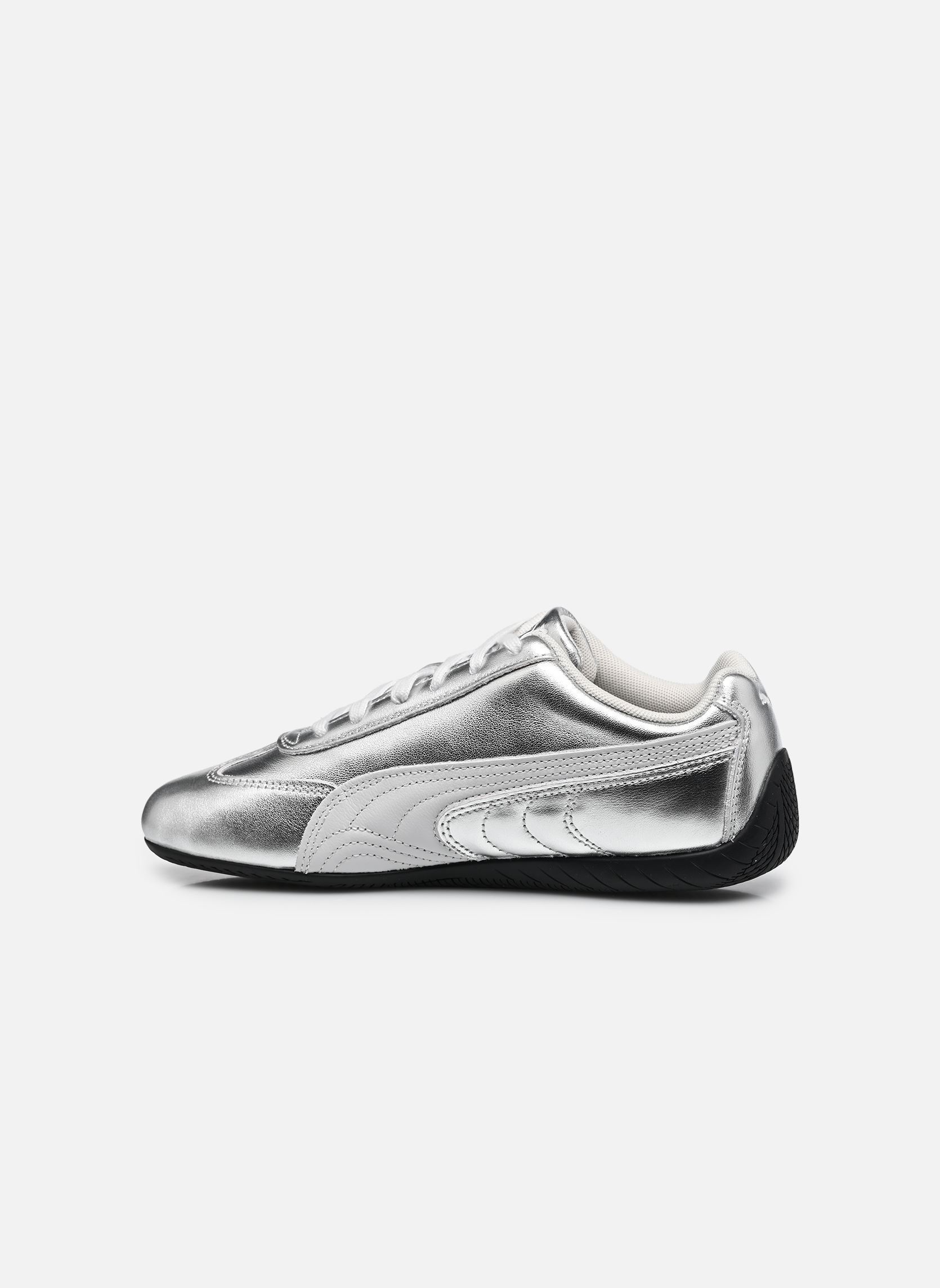 Niedrige Sneaker Speedcat Silver Wns damen grau Puma Niedrige Sneaker Speedcat Silver Wns damen grau Feather Gray-PUMA Black