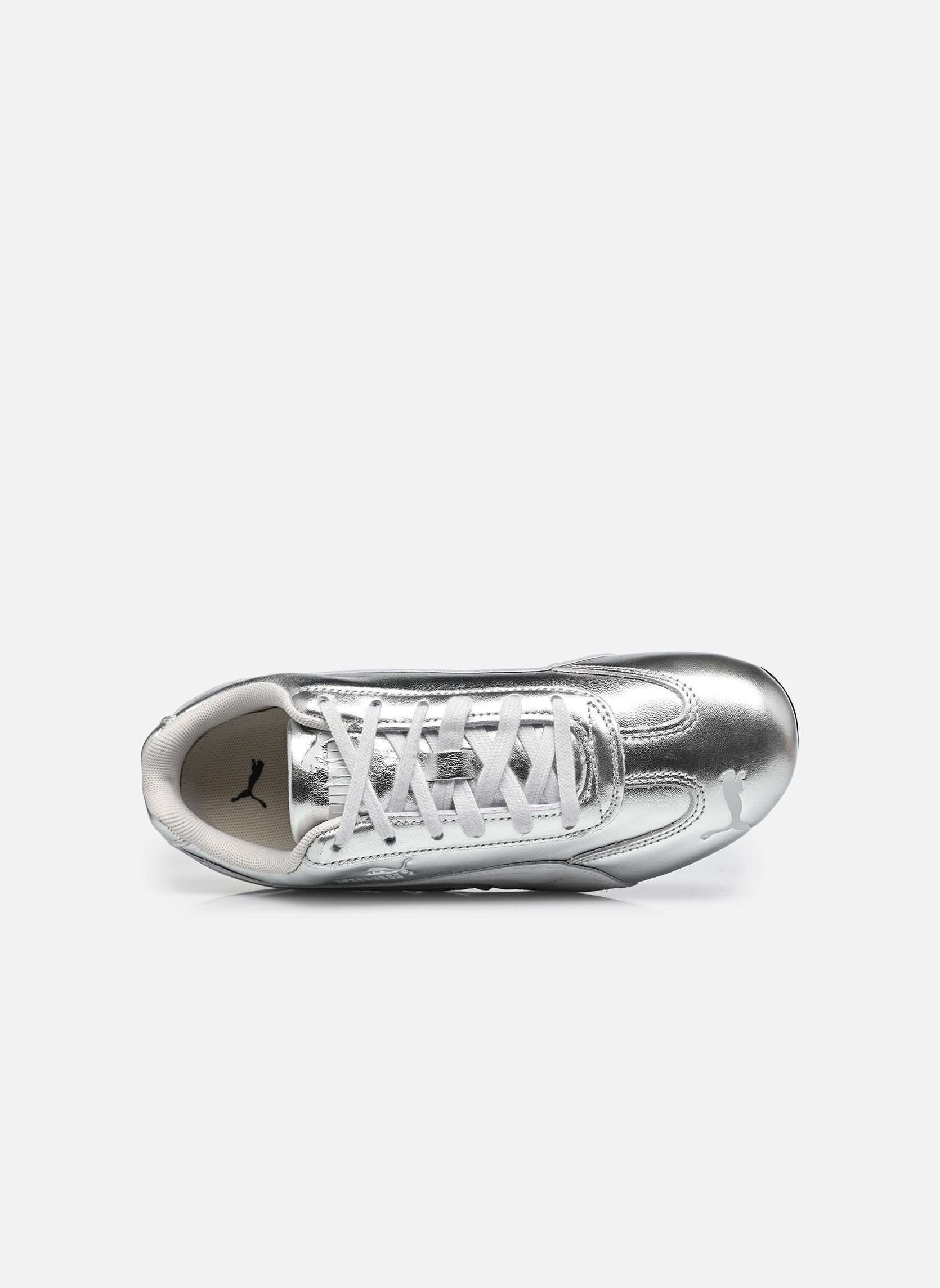 Niedrige Sneaker Speedcat Silver Wns damen grau Puma Niedrige Sneaker Speedcat Silver Wns damen grau Feather Gray-PUMA Black