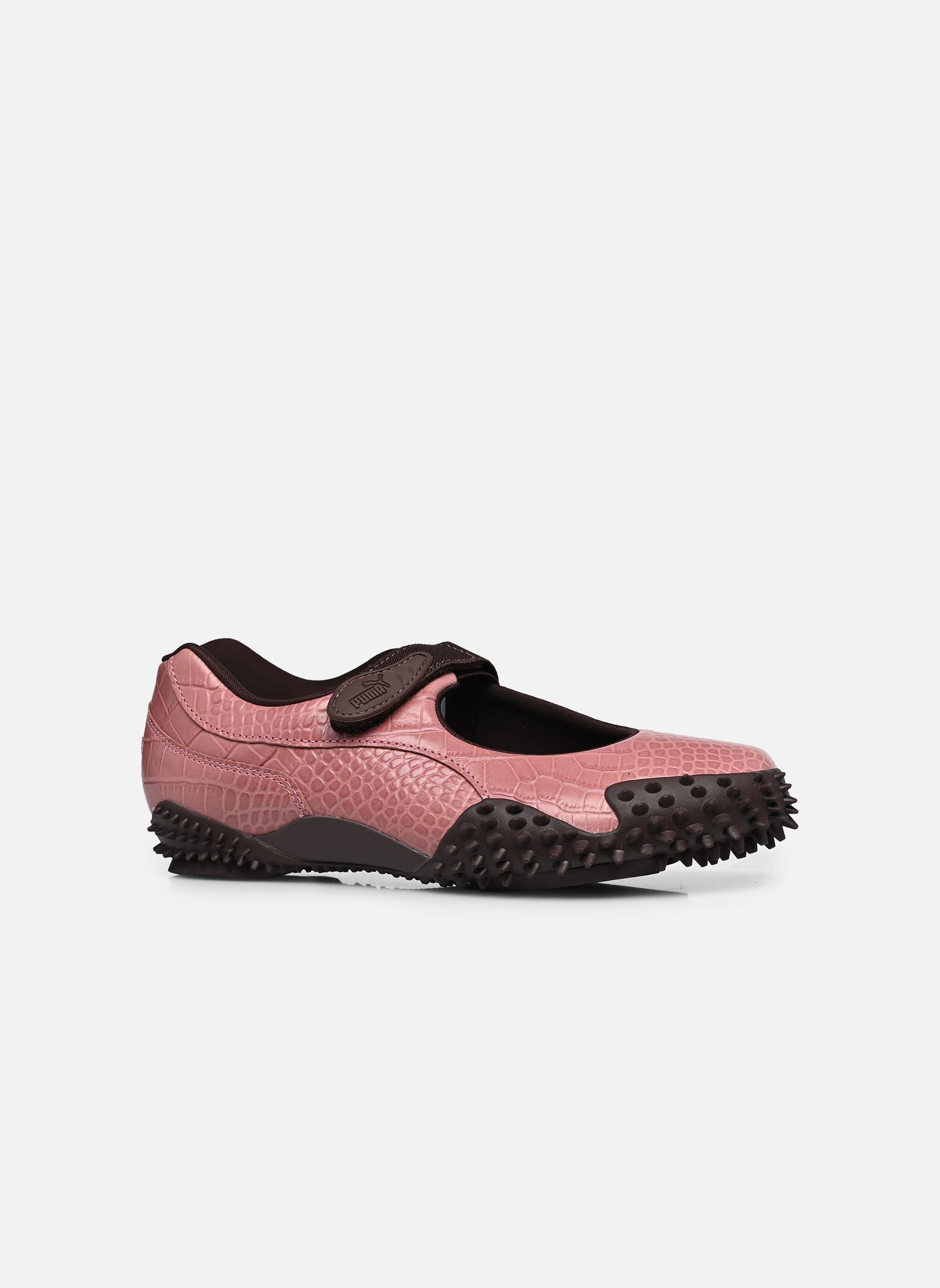 Niedrige Sneaker Mostro Fey Croc W damen rosa Puma Niedrige Sneaker Mostro Fey Croc W damen rosa POISED PINK-CHOCOLATE BROWN