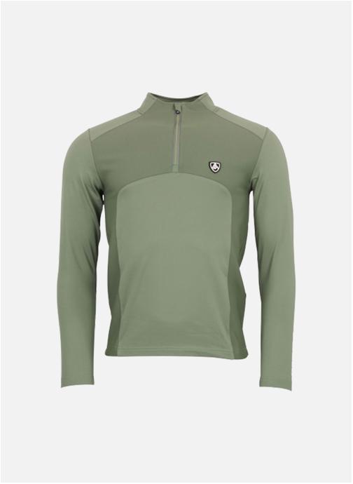 Peak Mountain Vestes polaires Top technique CALAIS KAKI homme vert