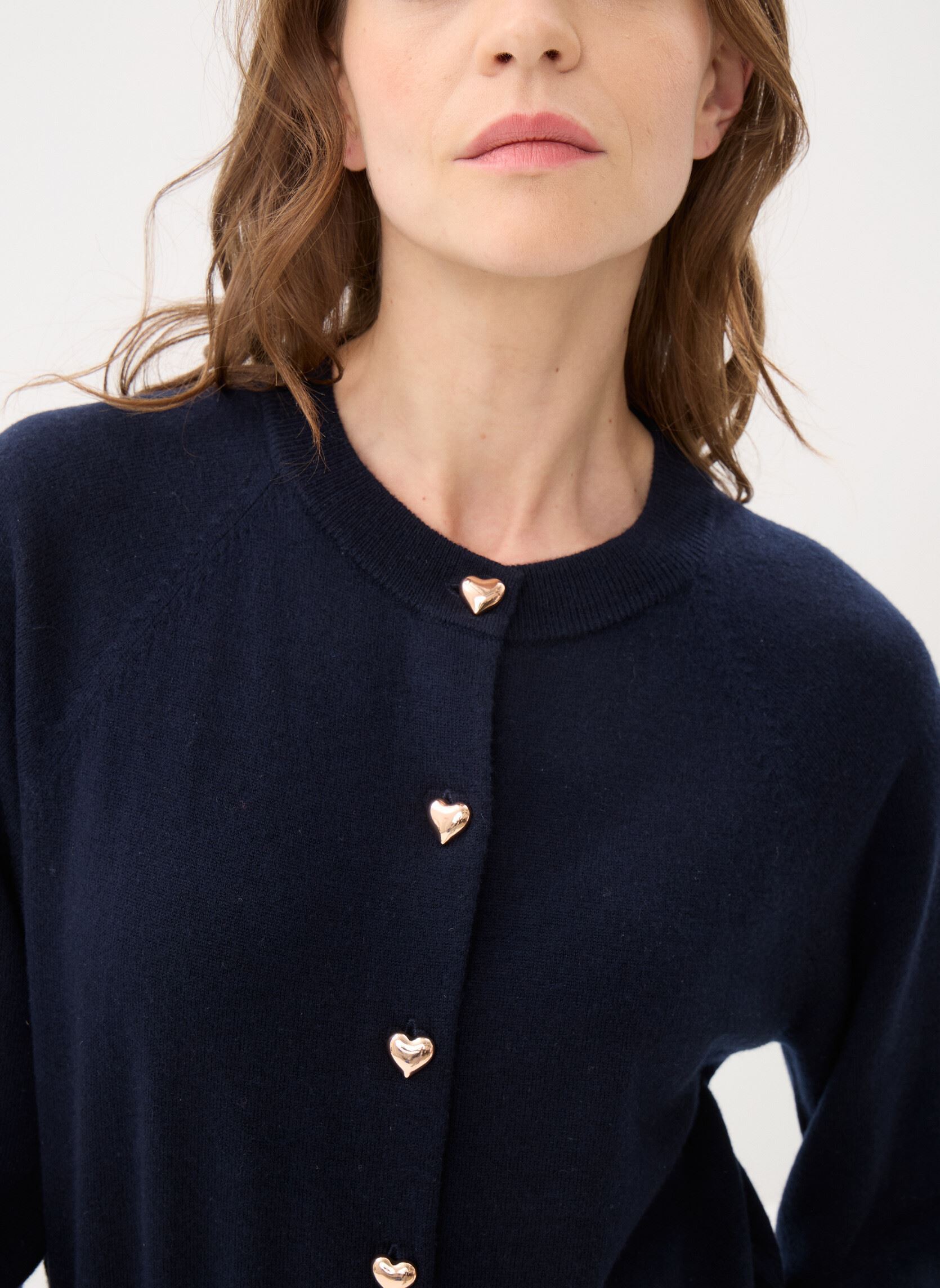 Vesten Arbalette dames blauw Des Petits Hauts Vesten Arbalette dames blauw Marine