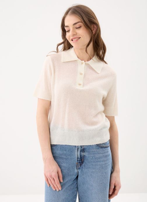 Des Petits Hauts Pulls Cowboy femme blanc