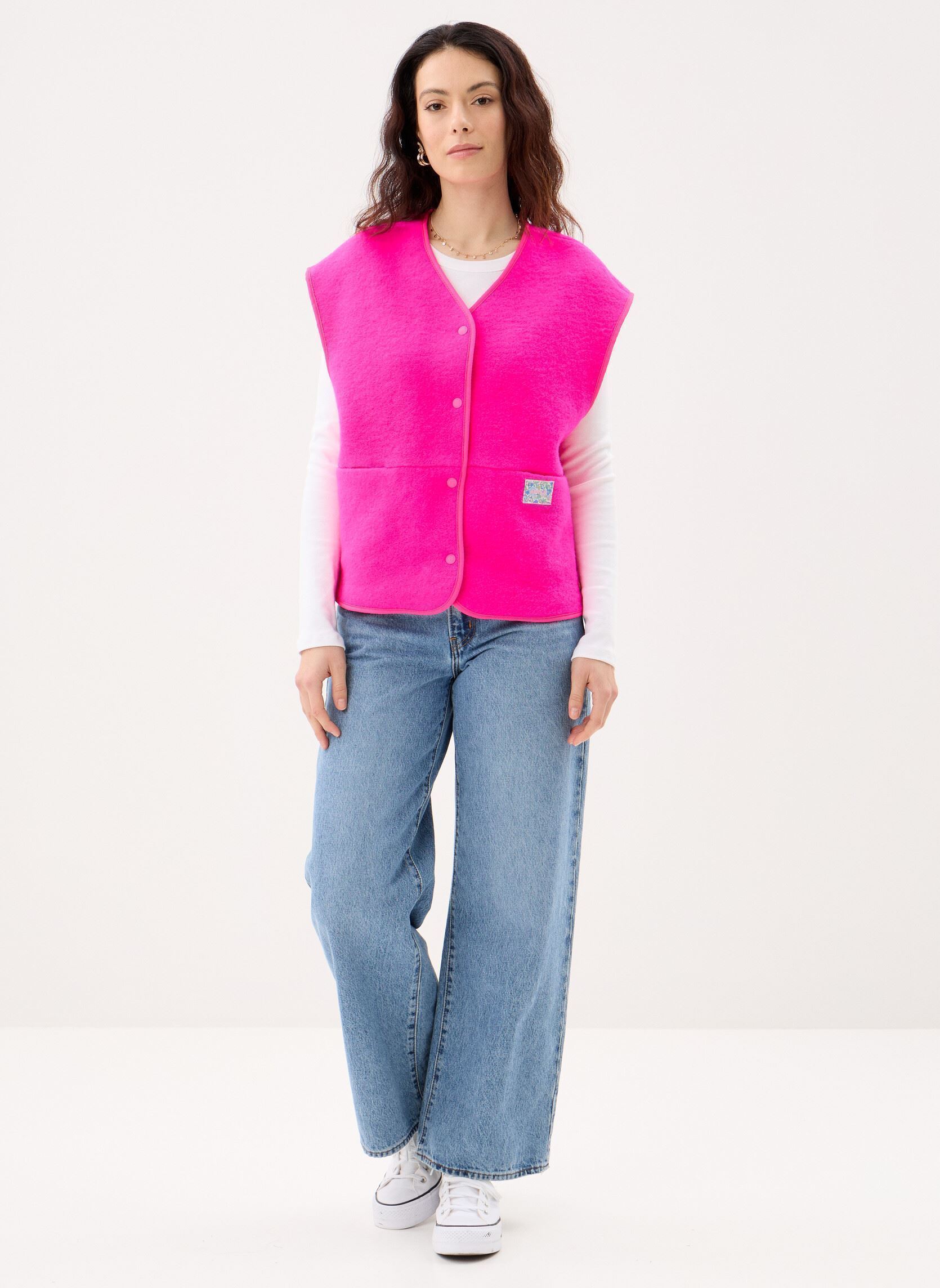 Bodywarmer Gaelle dames roze Des Petits Hauts Bodywarmer Gaelle dames roze GUM