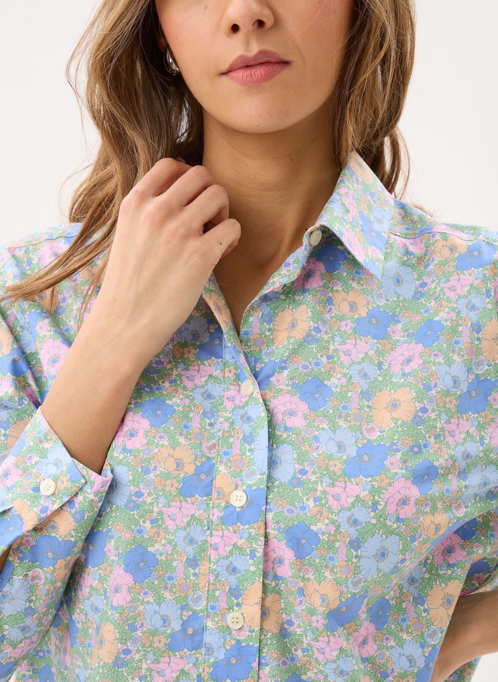 Chemises manches longues Umalya femme multicolore Des Petits Hauts Chemises manches longues Umalya femme multicolore Berty