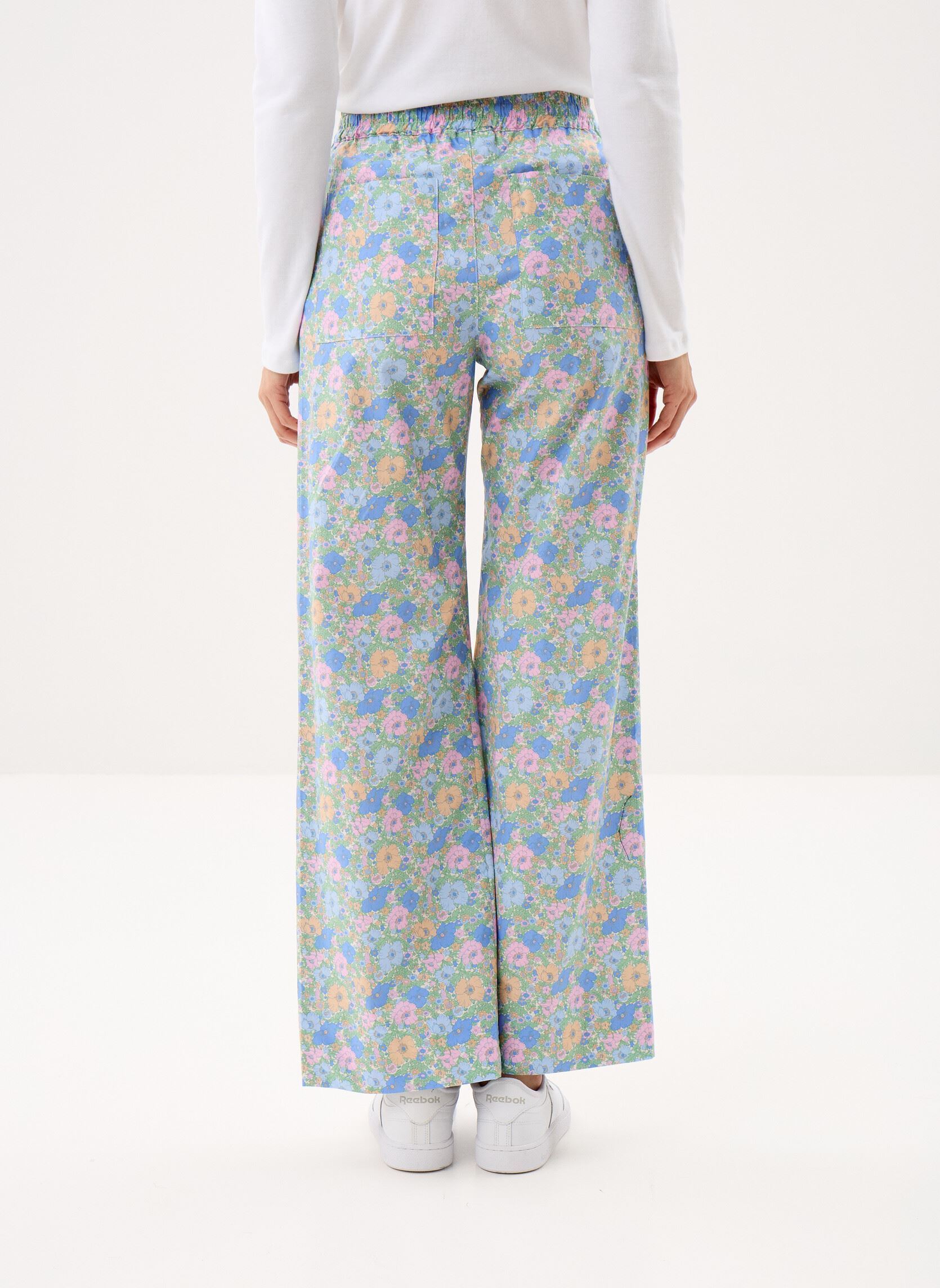 Pantalons larges Totemus femme multicolore Des Petits Hauts Pantalons larges Totemus femme multicolore Berty