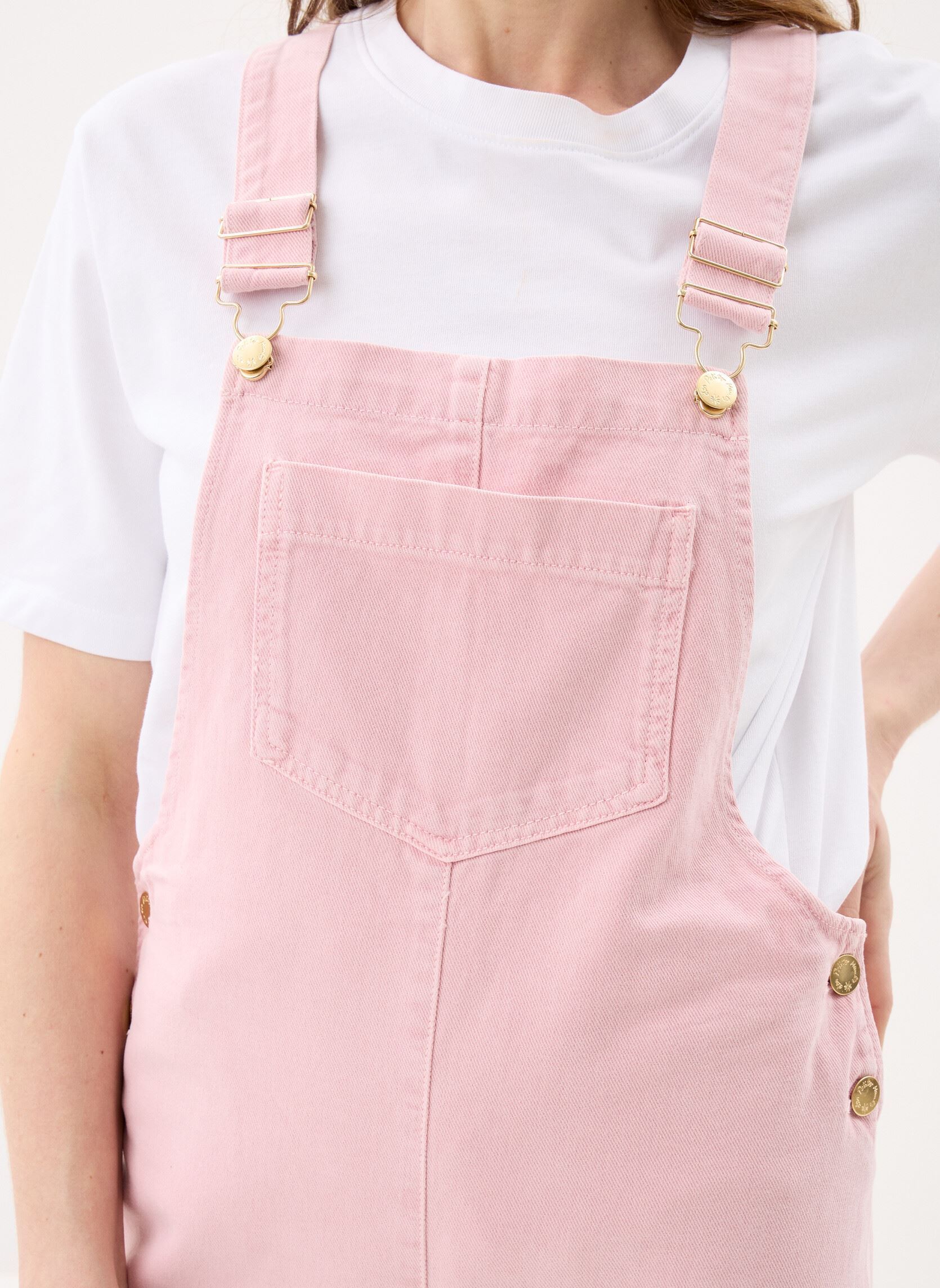 Latzhosen Laricia damen rosa Des Petits Hauts Latzhosen Laricia damen rosa Rose