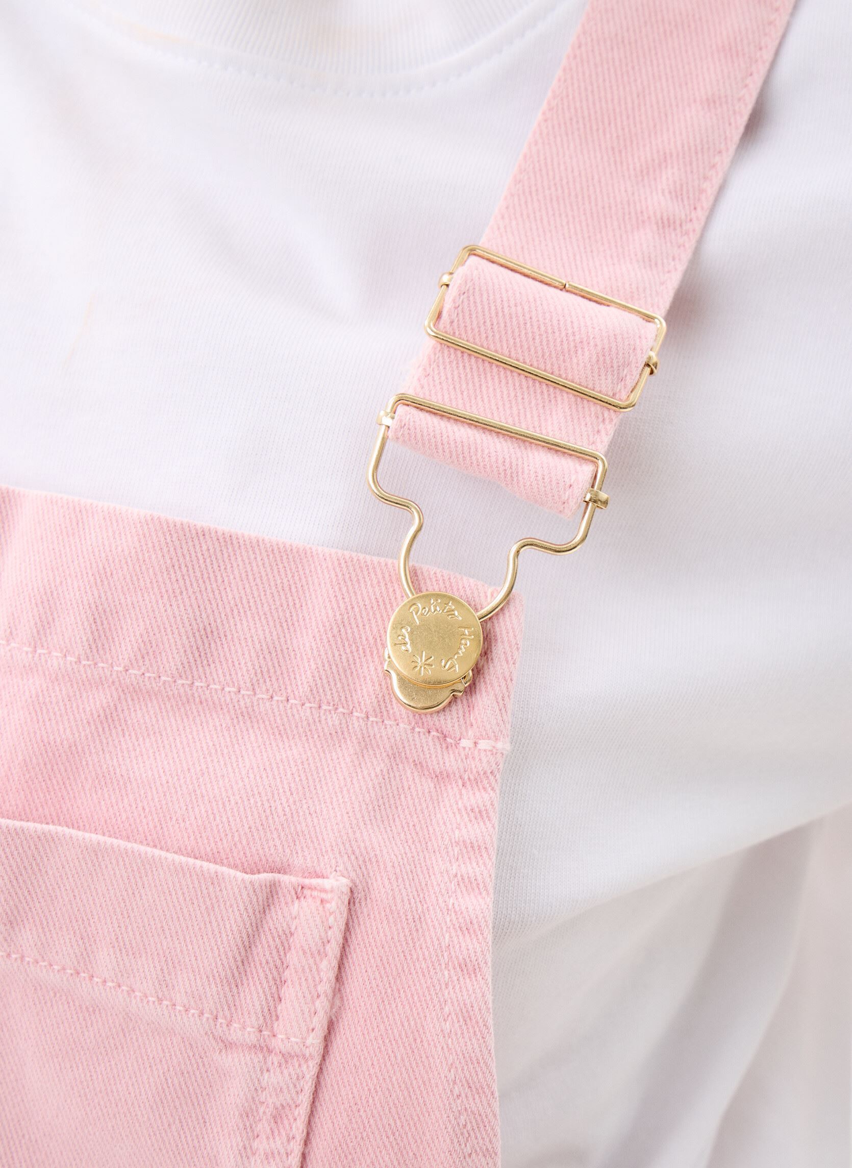 Latzhosen Laricia damen rosa Des Petits Hauts Latzhosen Laricia damen rosa Rose