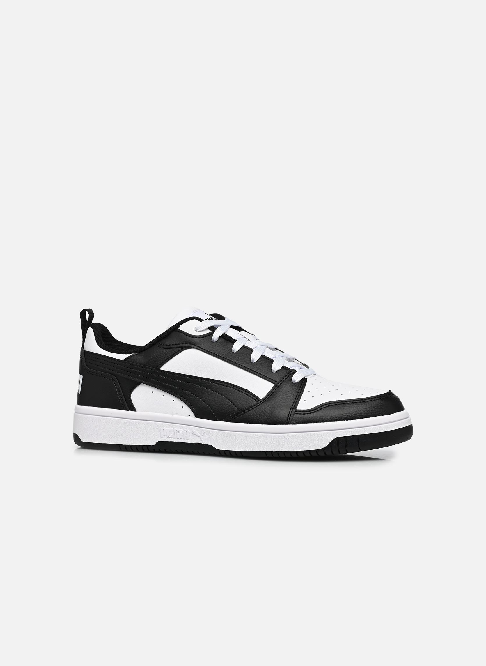 Baskets basses Rebound v6 Low M homme blanc Puma Baskets basses Rebound v6 Low M homme blanc PUMA WHITE-PUMA BLACK-PUMA WHI