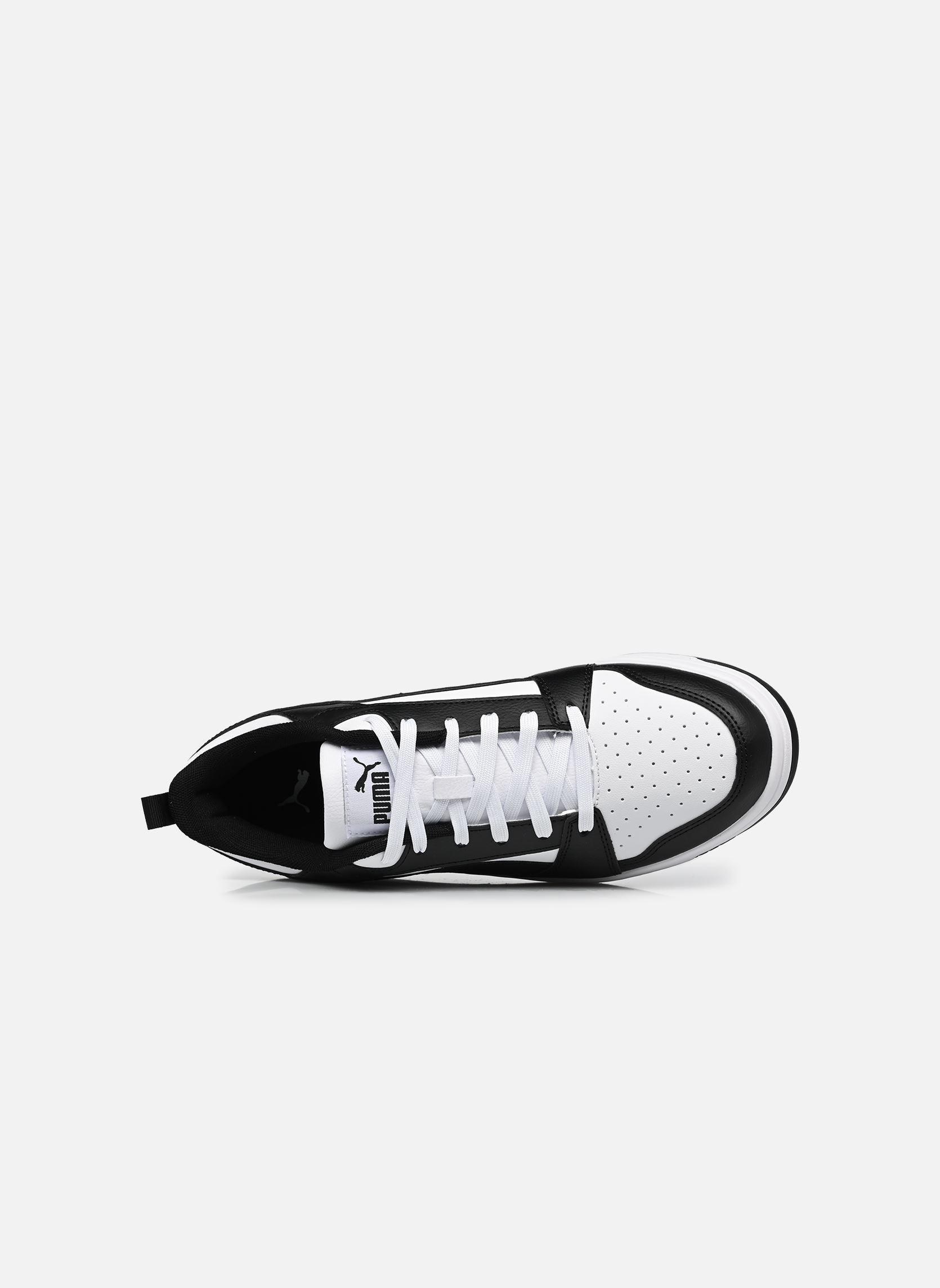 Baskets basses Rebound v6 Low M homme blanc Puma Baskets basses Rebound v6 Low M homme blanc PUMA WHITE-PUMA BLACK-PUMA WHI