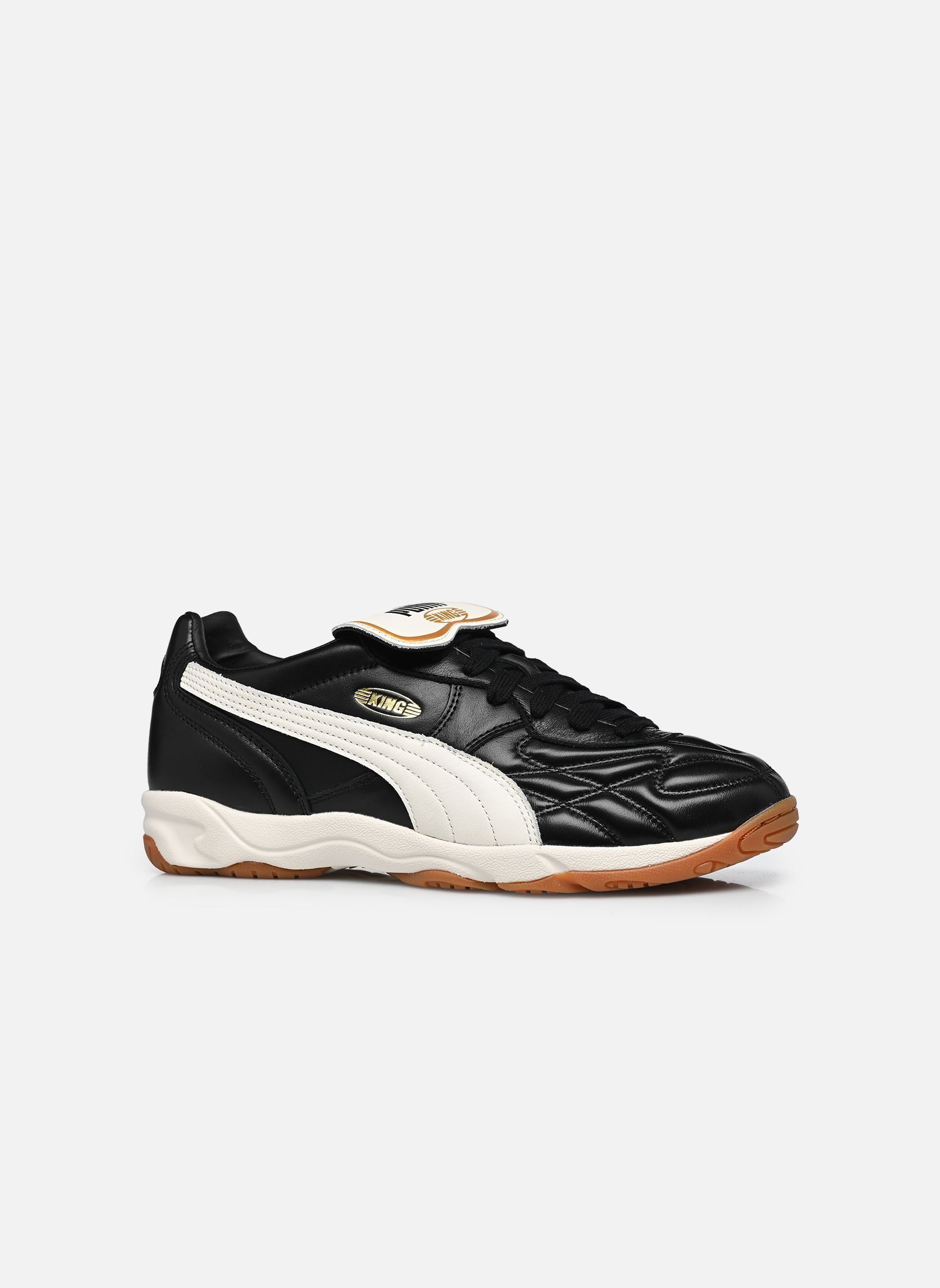 Baskets basses King Indoor M homme noir Puma Baskets basses King Indoor M homme noir PUMA BLACK-WARM WHITE