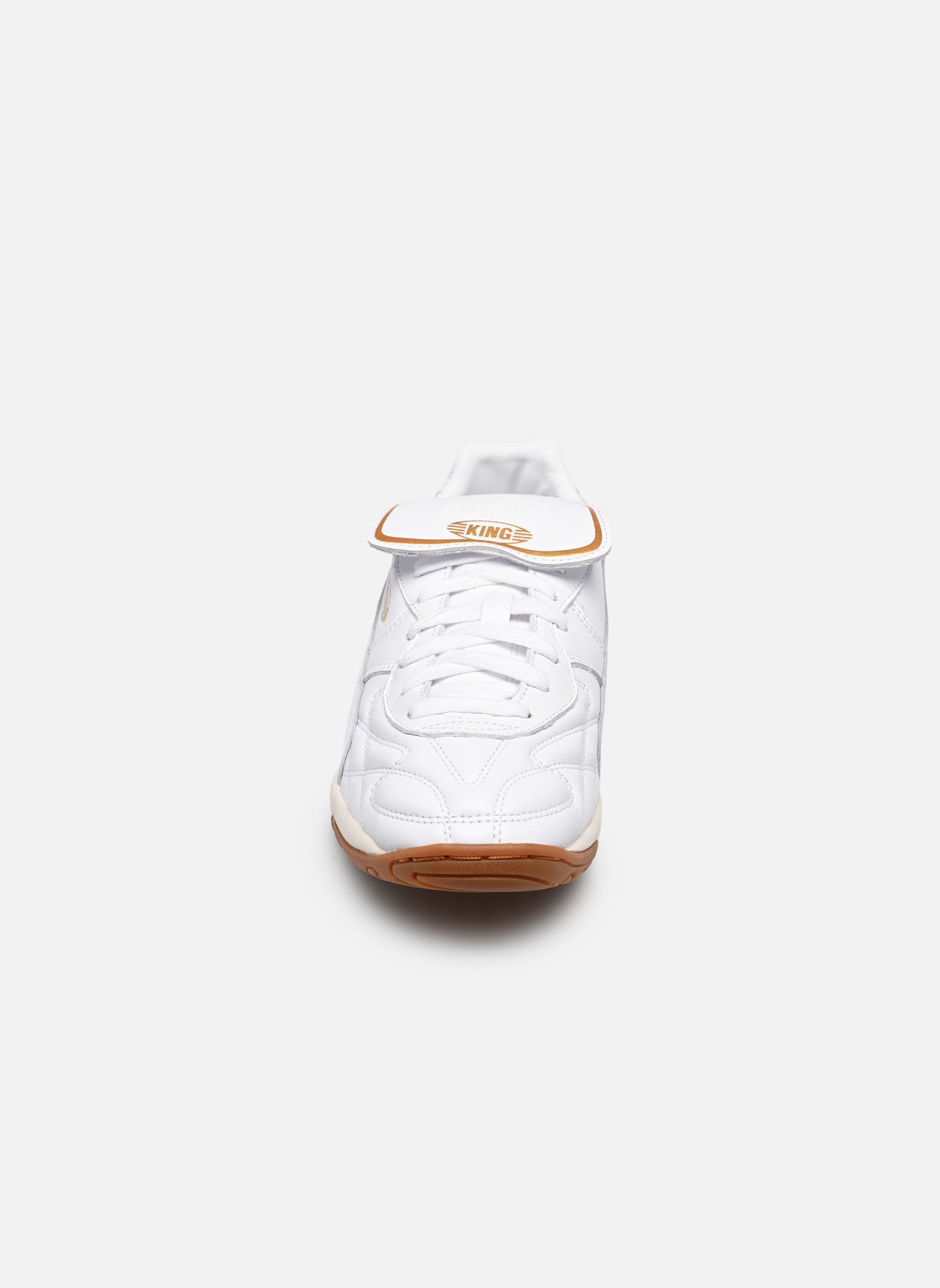 Baskets basses King Indoor M homme blanc Puma Baskets basses King Indoor M homme blanc PUMA WHITE-FROSTED IVORY