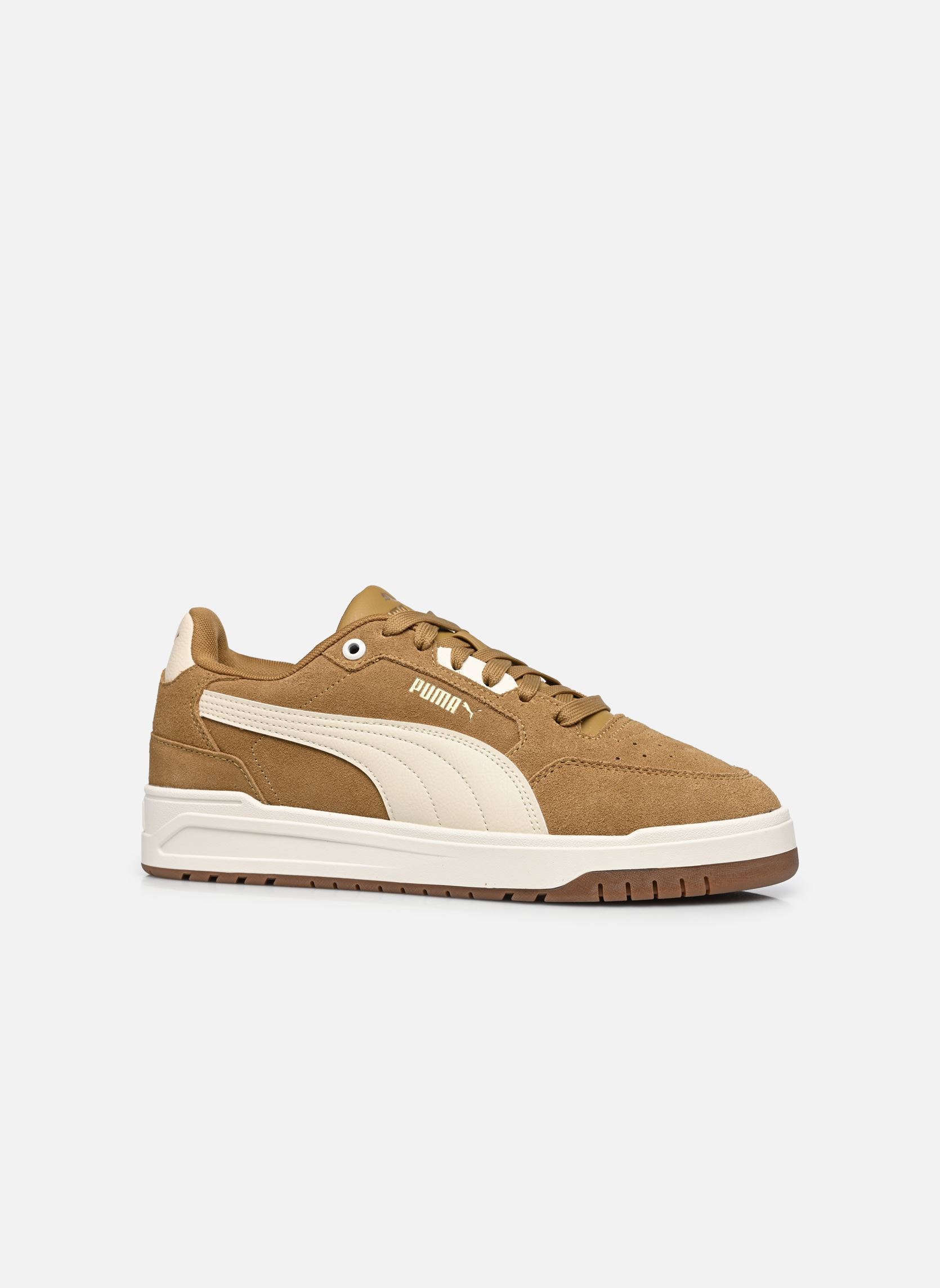 Lage sneakers Shuffle Downtown SD M heren bruin Puma Lage sneakers Shuffle Downtown SD M heren bruin COFFEE MILK-ALPINE SNOW