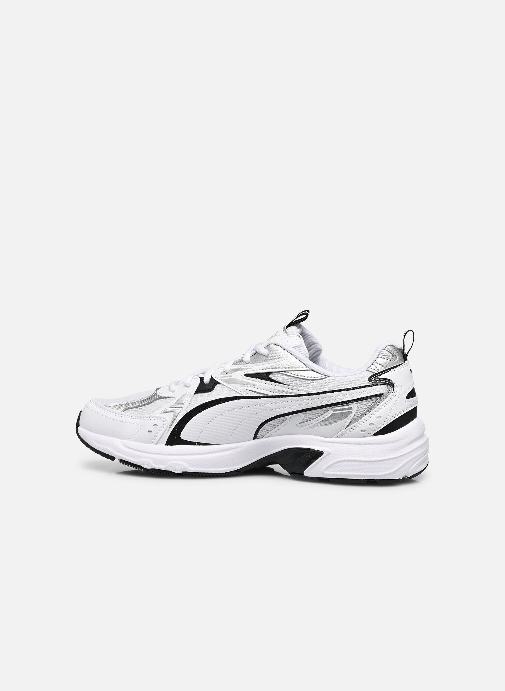 Baskets basses Milenio Tech W M homme blanc Puma Baskets basses Milenio Tech W M homme blanc PUMA WHITE-PUMA BLACK