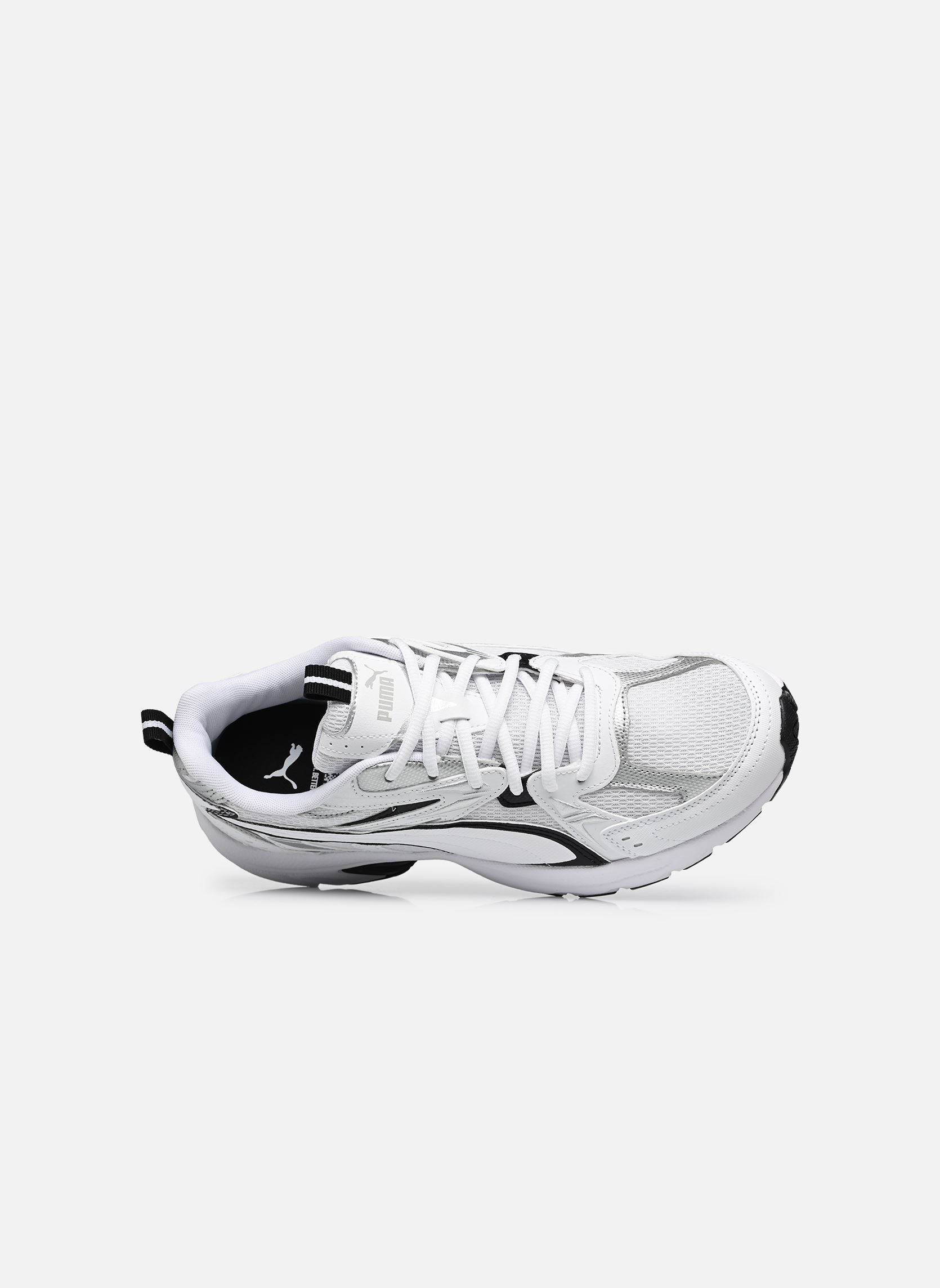 Baskets basses Milenio Tech W M homme blanc Puma Baskets basses Milenio Tech W M homme blanc PUMA WHITE-PUMA BLACK