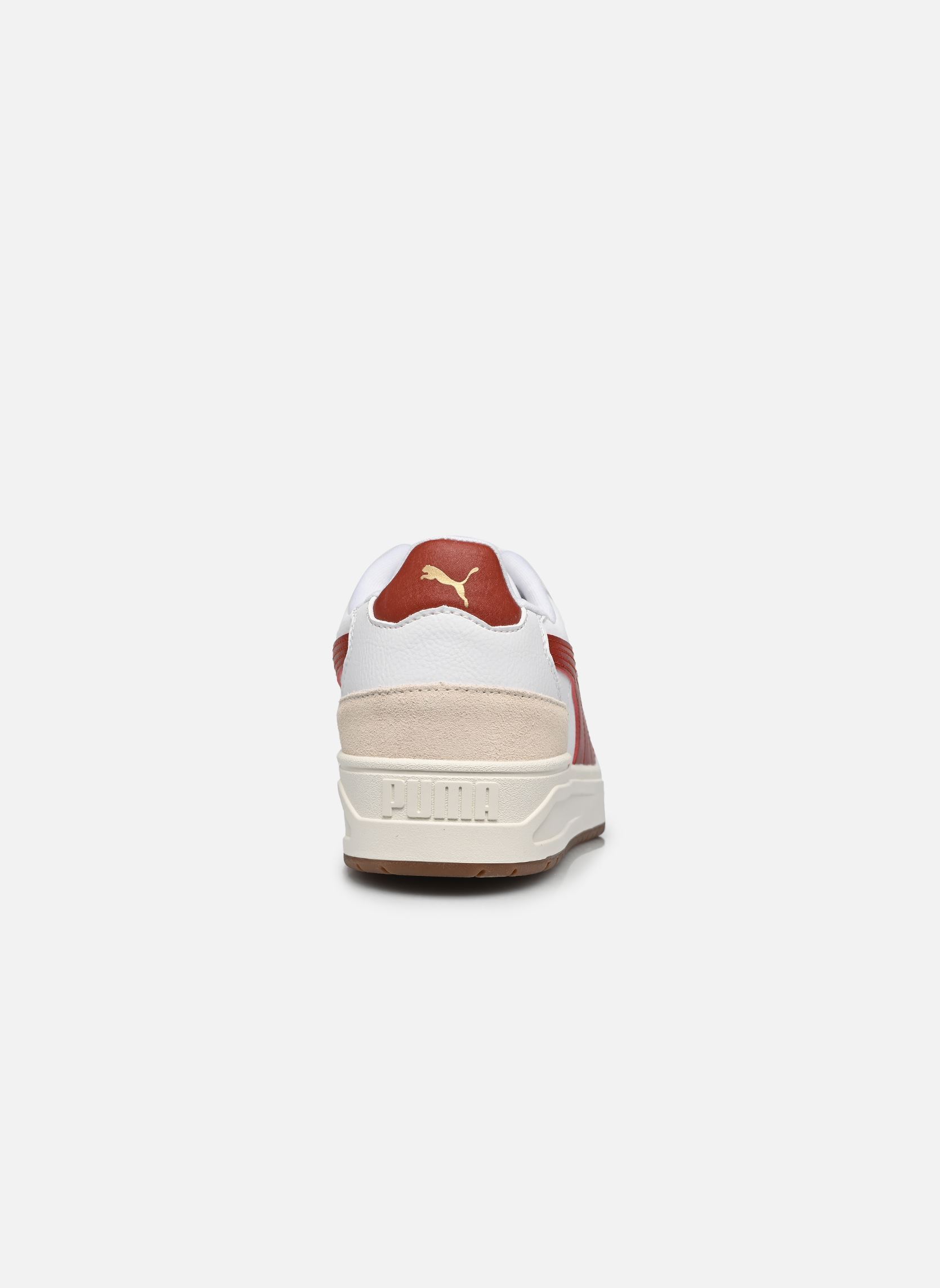 Baskets basses Shuffle Downtown OG M homme blanc Puma Baskets basses Shuffle Downtown OG M homme blanc PUMA WHITE-BORDEAUX RED-PUMA G