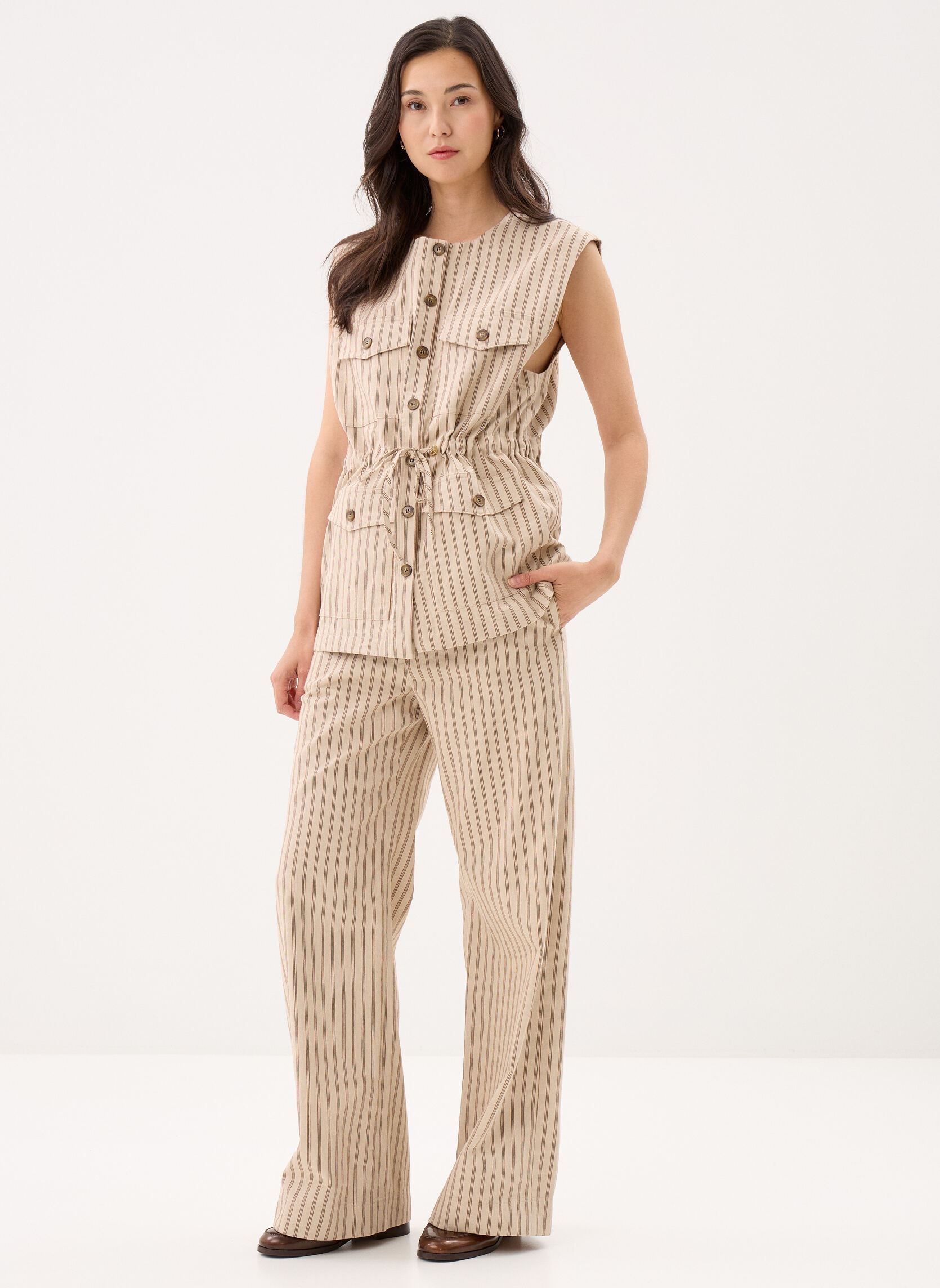 Westen Valentina damen grün Des Petits Hauts Westen Valentina damen grün Milos