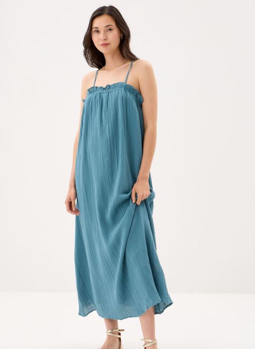 Des Petits Hauts Robes longues Sopera femme bleu