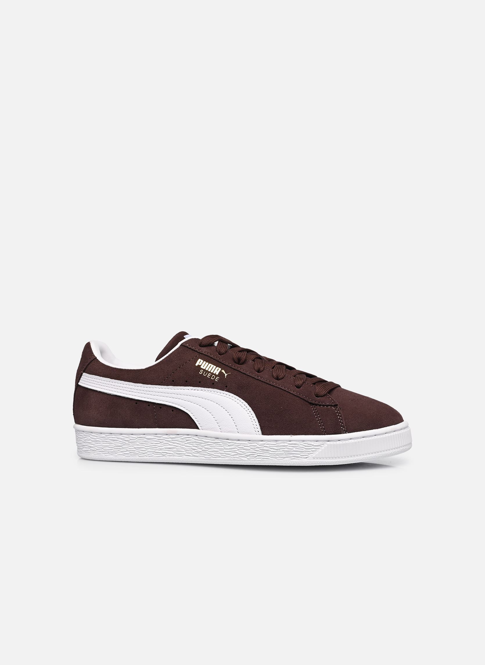 Baskets basses Suede Classic M homme marron Puma Baskets basses Suede Classic M homme marron CHOCOLATE BROWN-PUMA WHITE