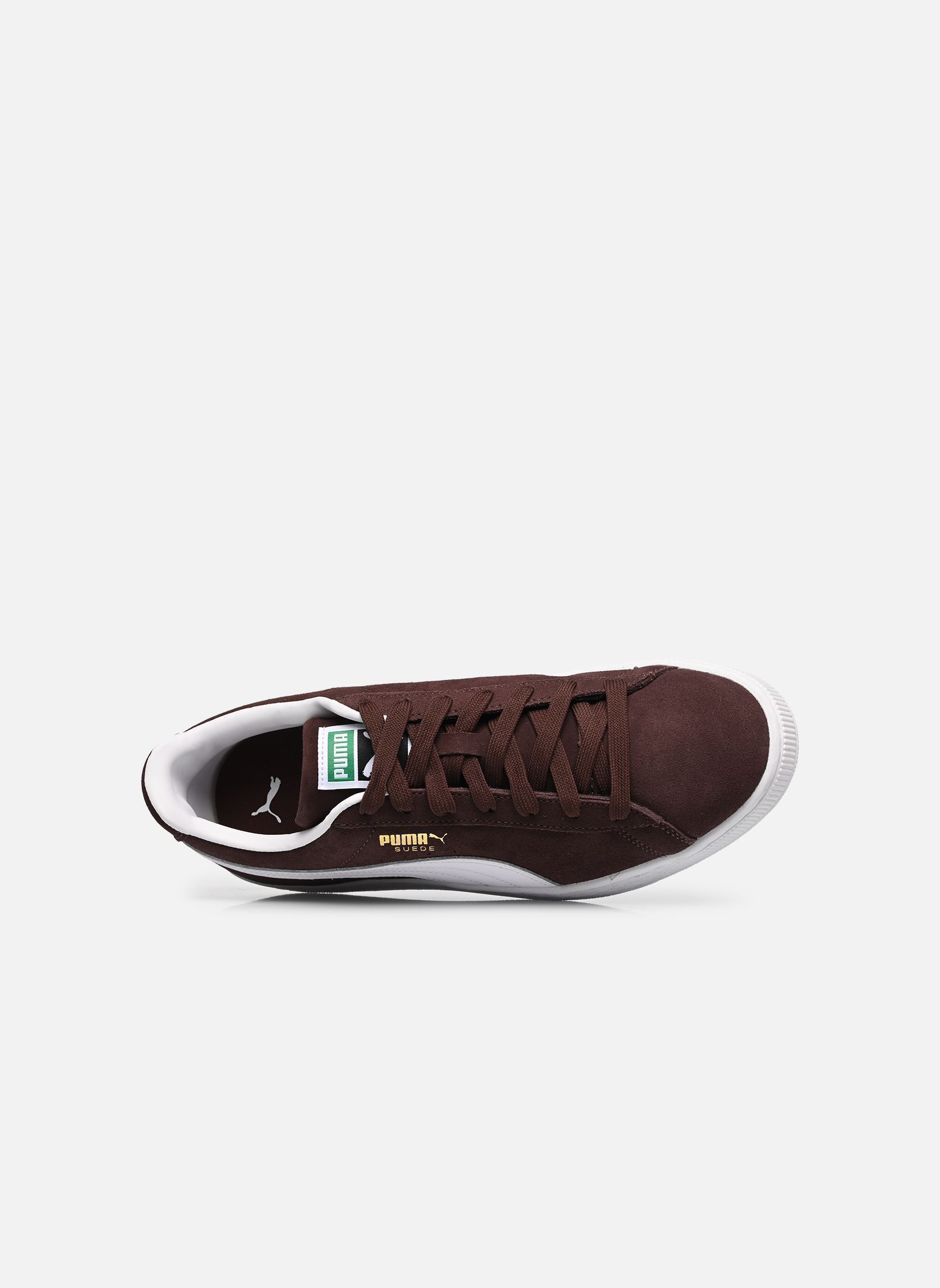 Baskets basses Suede Classic M homme marron Puma Baskets basses Suede Classic M homme marron CHOCOLATE BROWN-PUMA WHITE