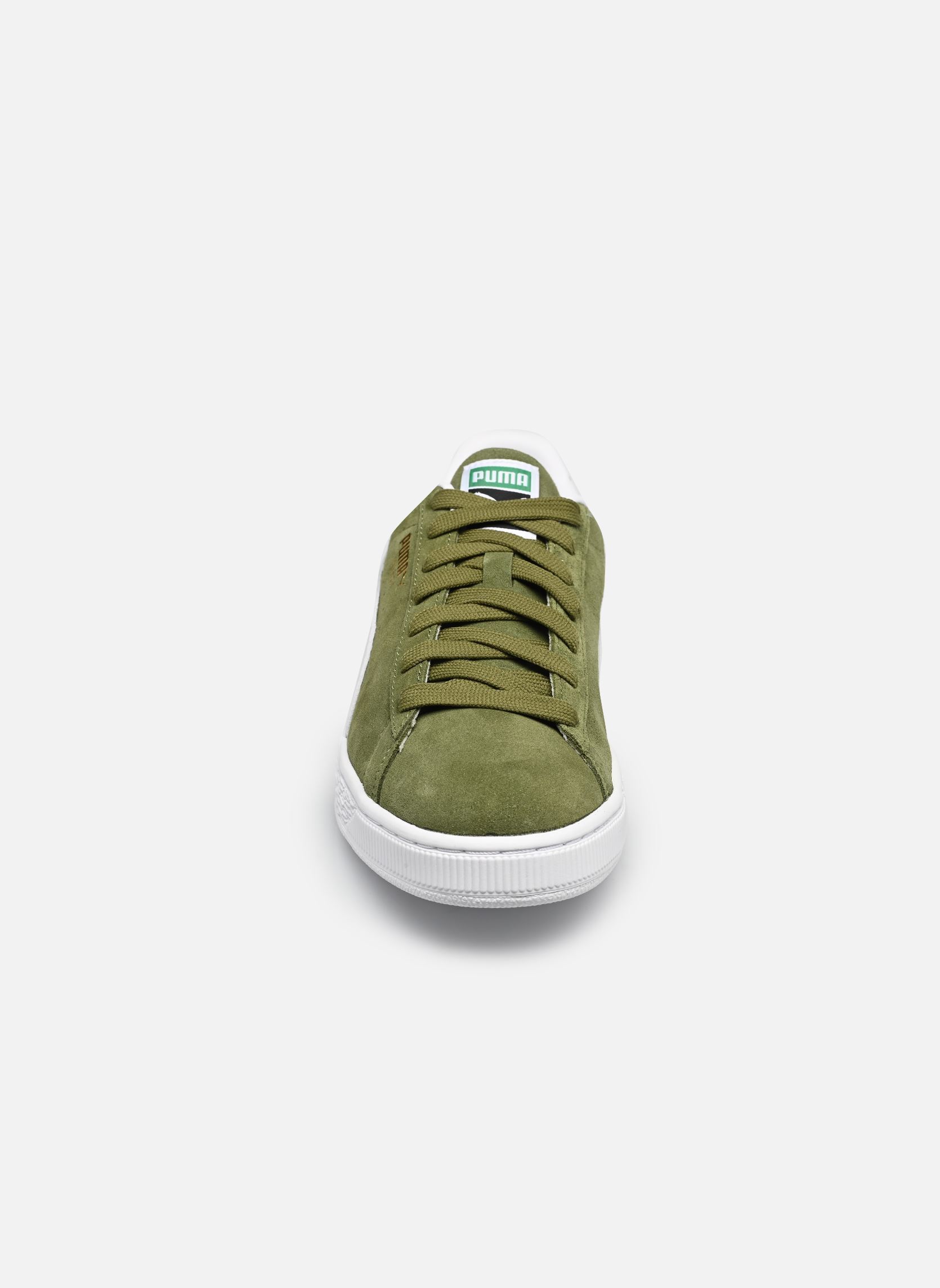 Lage sneakers Suede Classic M heren groen Puma Lage sneakers Suede Classic M heren groen OLIVE GREEN-PUMA WHITE