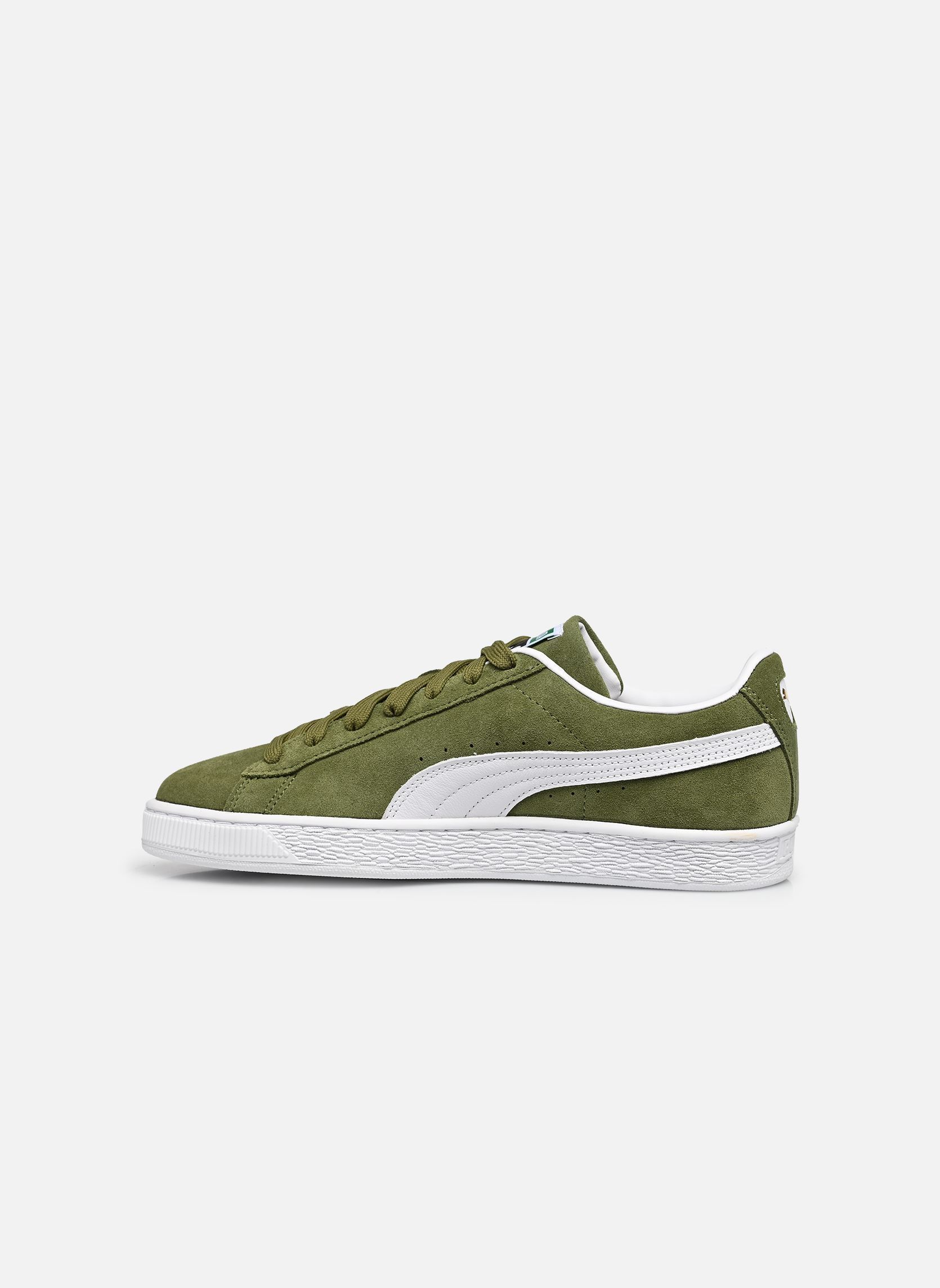 Lage sneakers Suede Classic M heren groen Puma Lage sneakers Suede Classic M heren groen OLIVE GREEN-PUMA WHITE