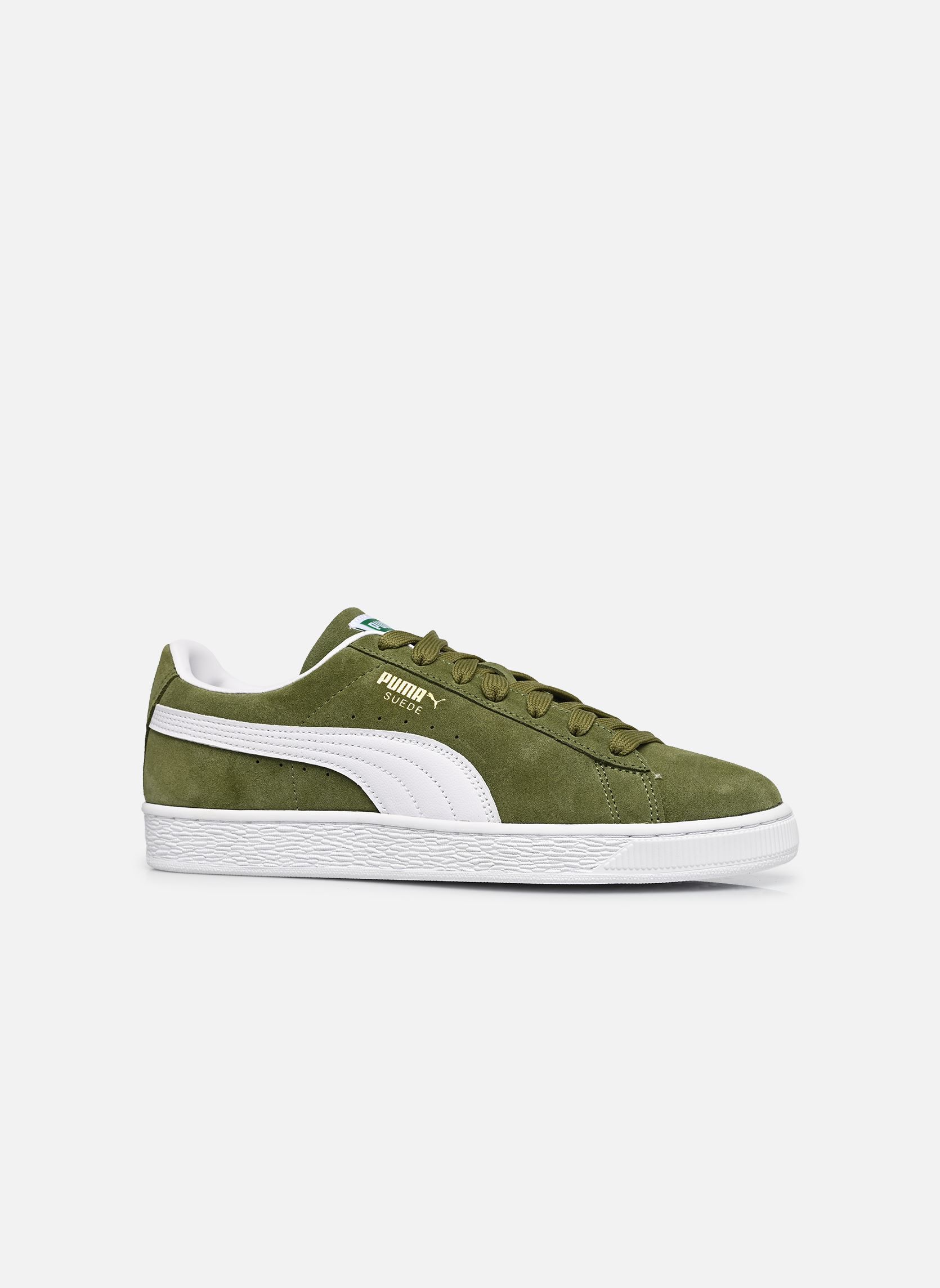 Lage sneakers Suede Classic M heren groen Puma Lage sneakers Suede Classic M heren groen OLIVE GREEN-PUMA WHITE