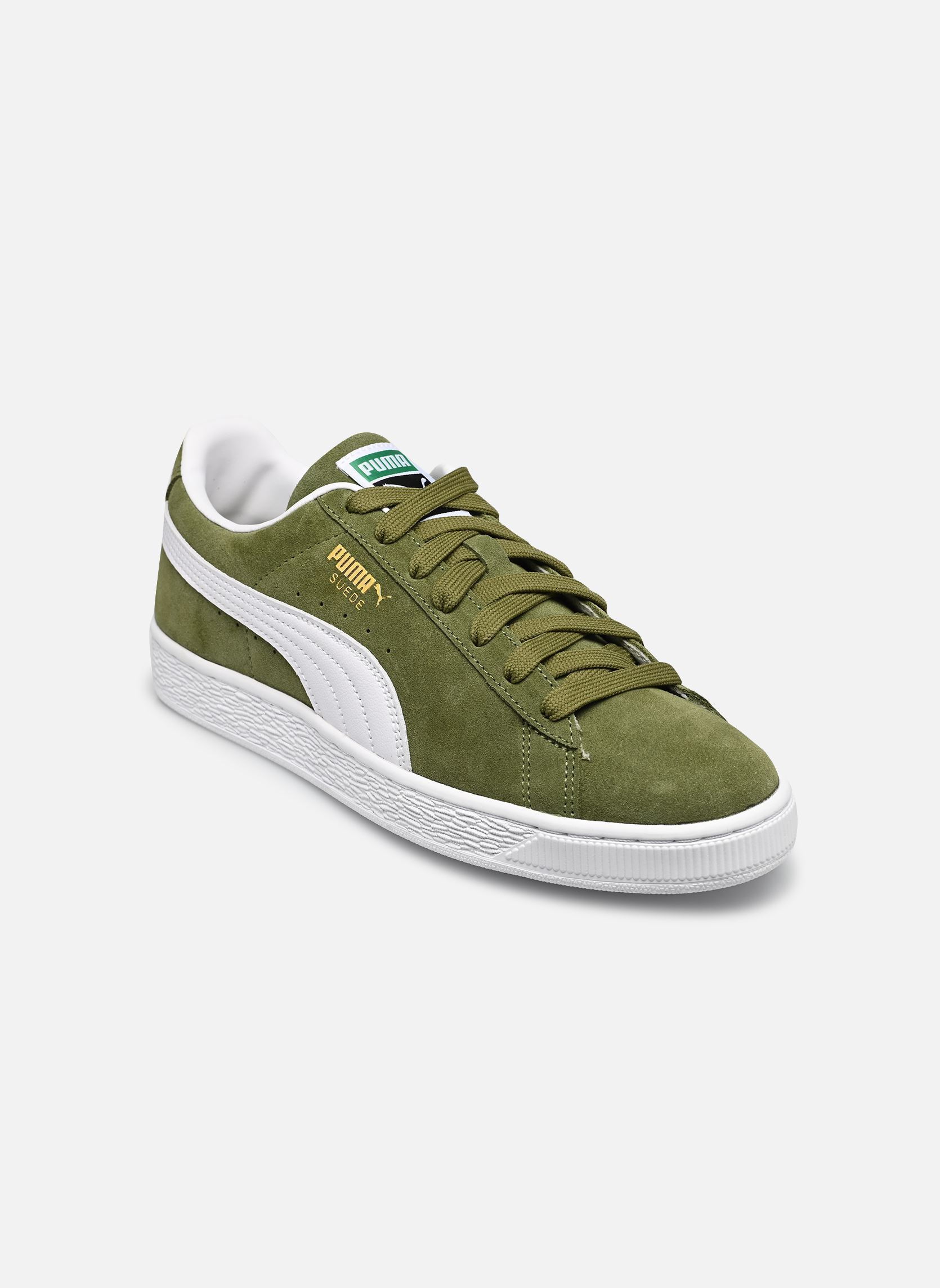 Lage sneakers Suede Classic M heren groen Puma Lage sneakers Suede Classic M heren groen OLIVE GREEN-PUMA WHITE