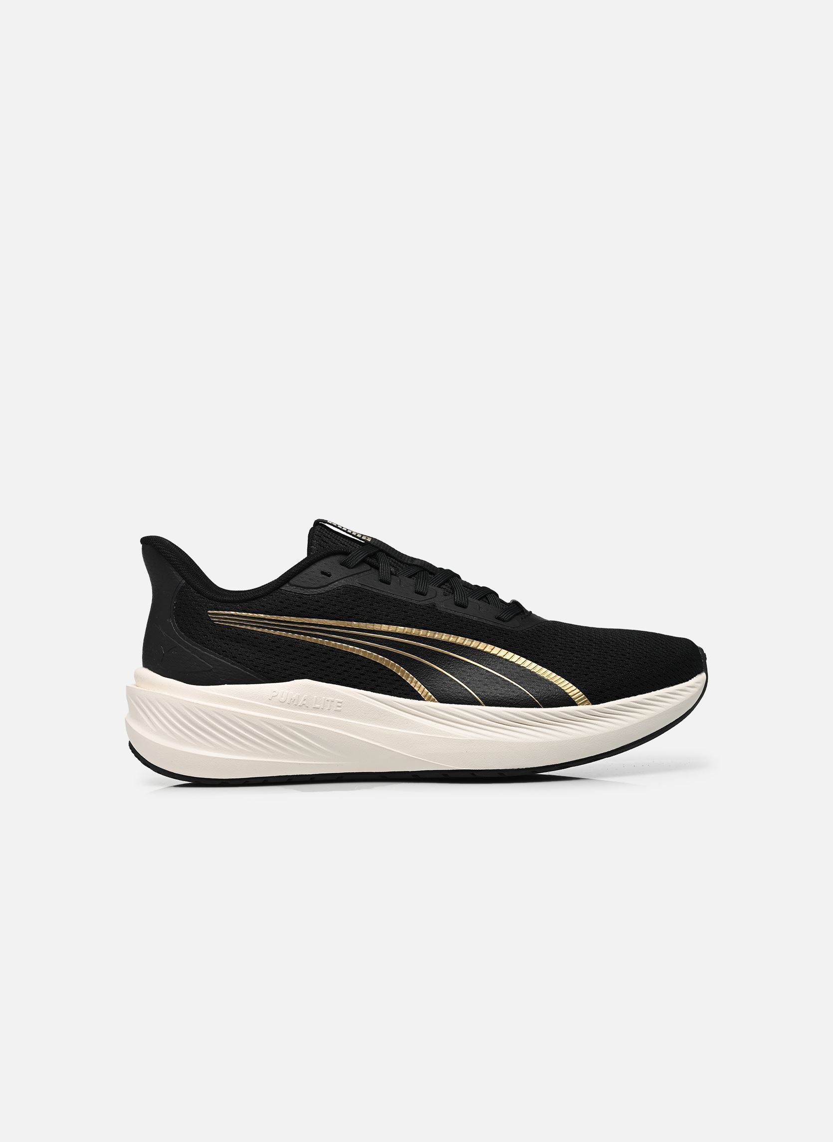 Chaussures de sport Dasher Lite M homme noir Puma Chaussures de sport Dasher Lite M homme noir PUMA Black-PUMA Gold-Warm Whit
