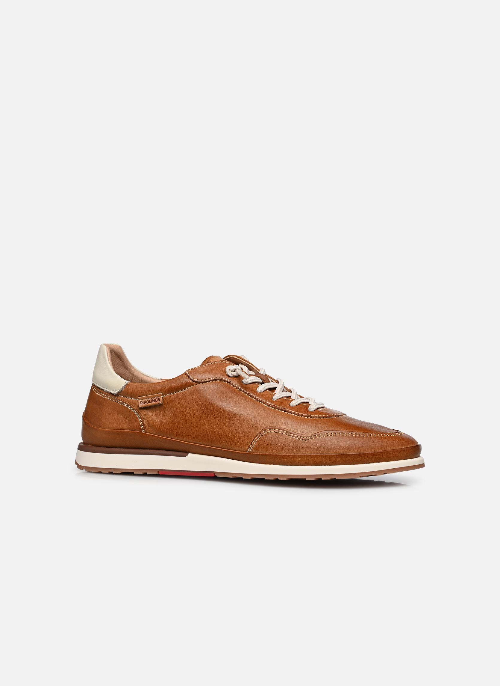 Niedrige Sneaker DENIA W0A-6842C3 damen braun Pikolinos Niedrige Sneaker DENIA W0A-6842C3 damen braun BRANDY