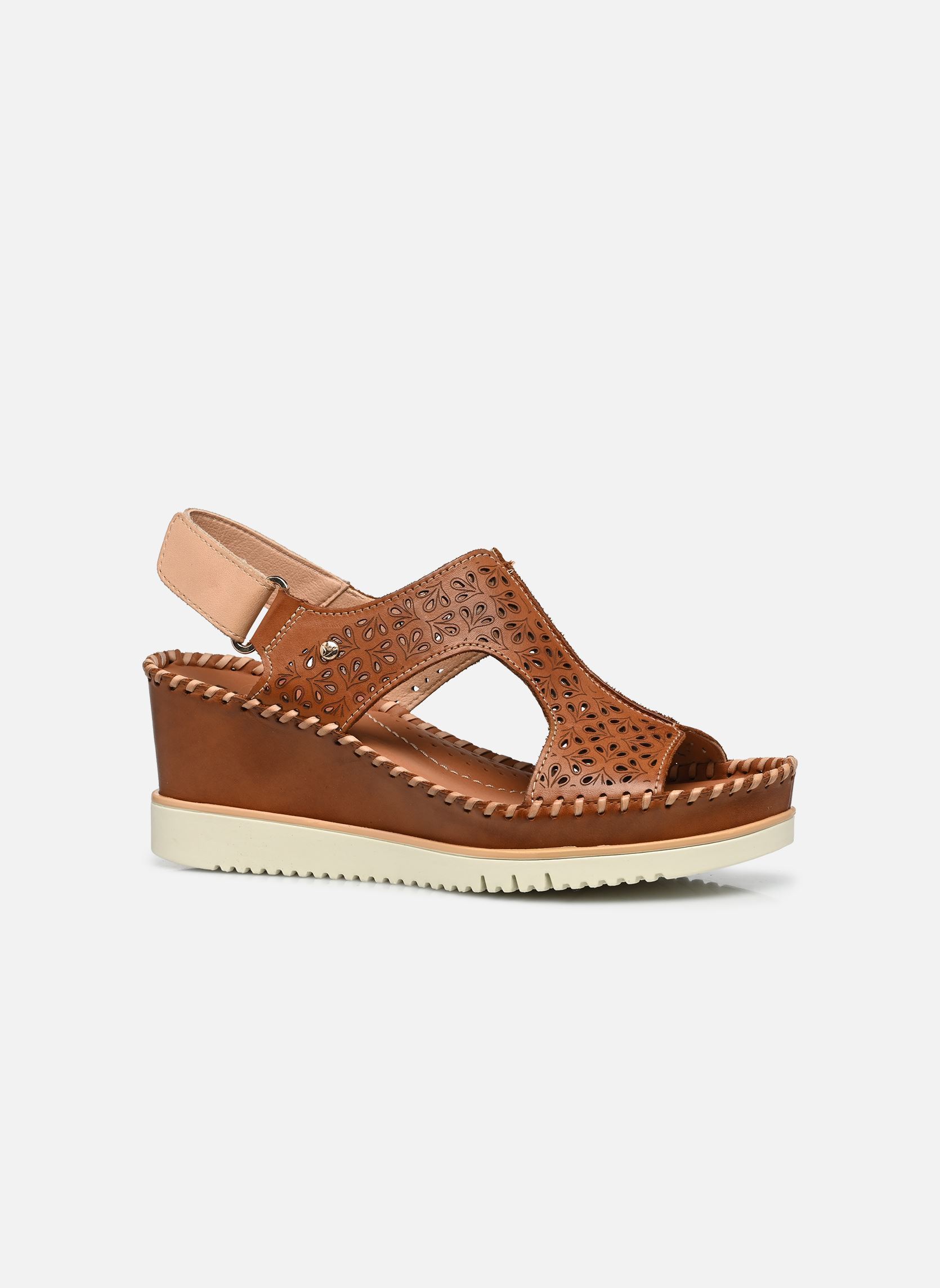 Sandales compensées et plateformes AGUADULCE W3Z-1623C1 femme marron Pikolinos Sandales compensées et plateformes AGUADULCE W3Z-1623C1 femme marron BRANDY