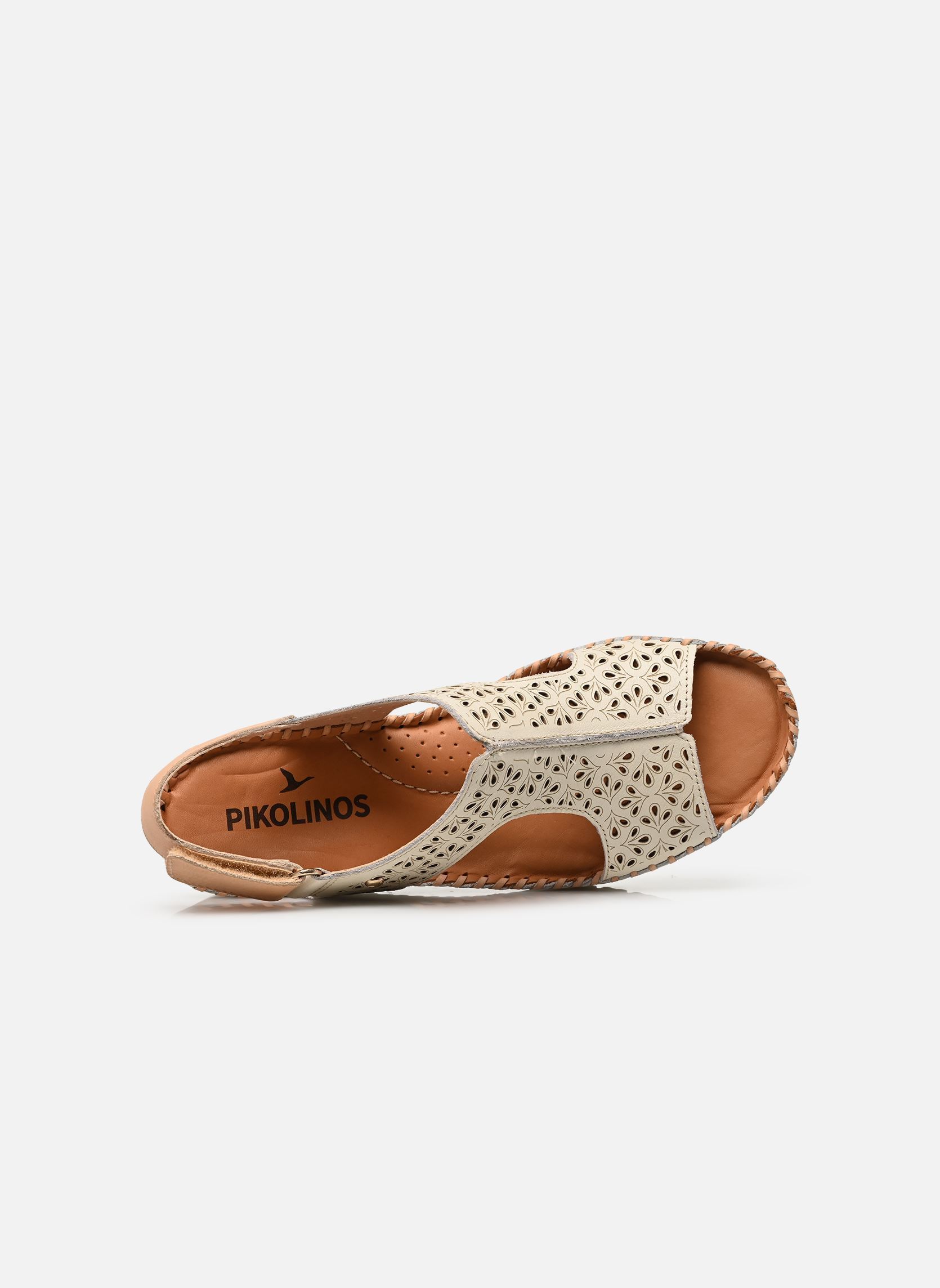 Sandalen met sleehak en plateau AGUADULCE W3Z-1623C1 dames wit Pikolinos Sandalen met sleehak en plateau AGUADULCE W3Z-1623C1 dames wit NATA