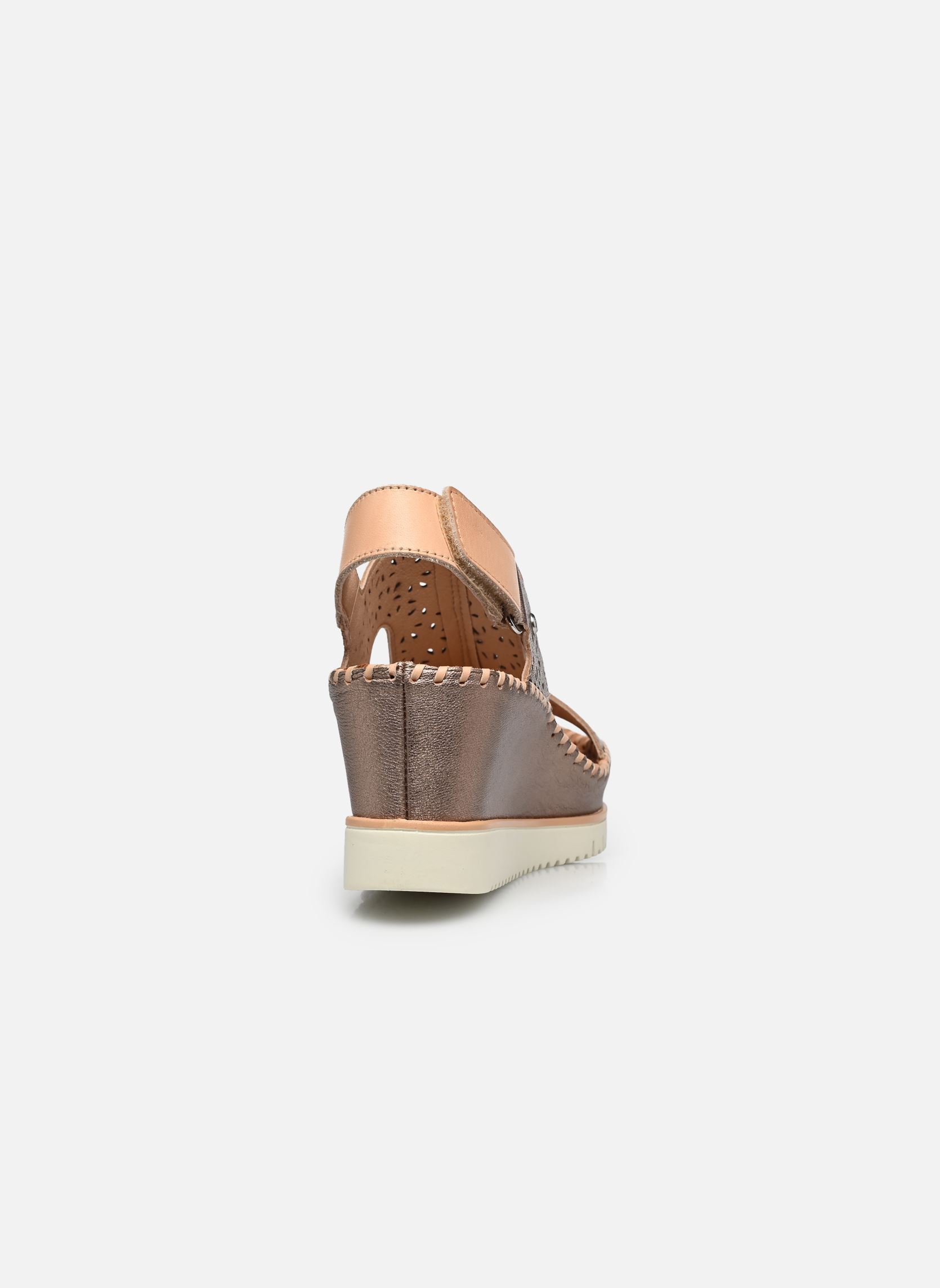 Keil- und Plateausandalen AGUADULCE W3Z-1623CLC1 damen gold und bronze Pikolinos Keil- und Plateausandalen AGUADULCE W3Z-1623CLC1 damen gold und bronze Stone
