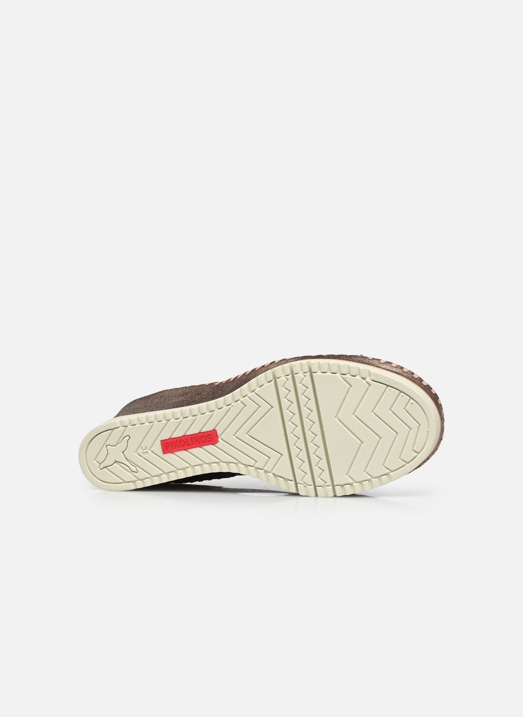 Keil- und Plateausandalen AGUADULCE W3Z-1623CLC1 damen gold und bronze Pikolinos Keil- und Plateausandalen AGUADULCE W3Z-1623CLC1 damen gold und bronze Stone