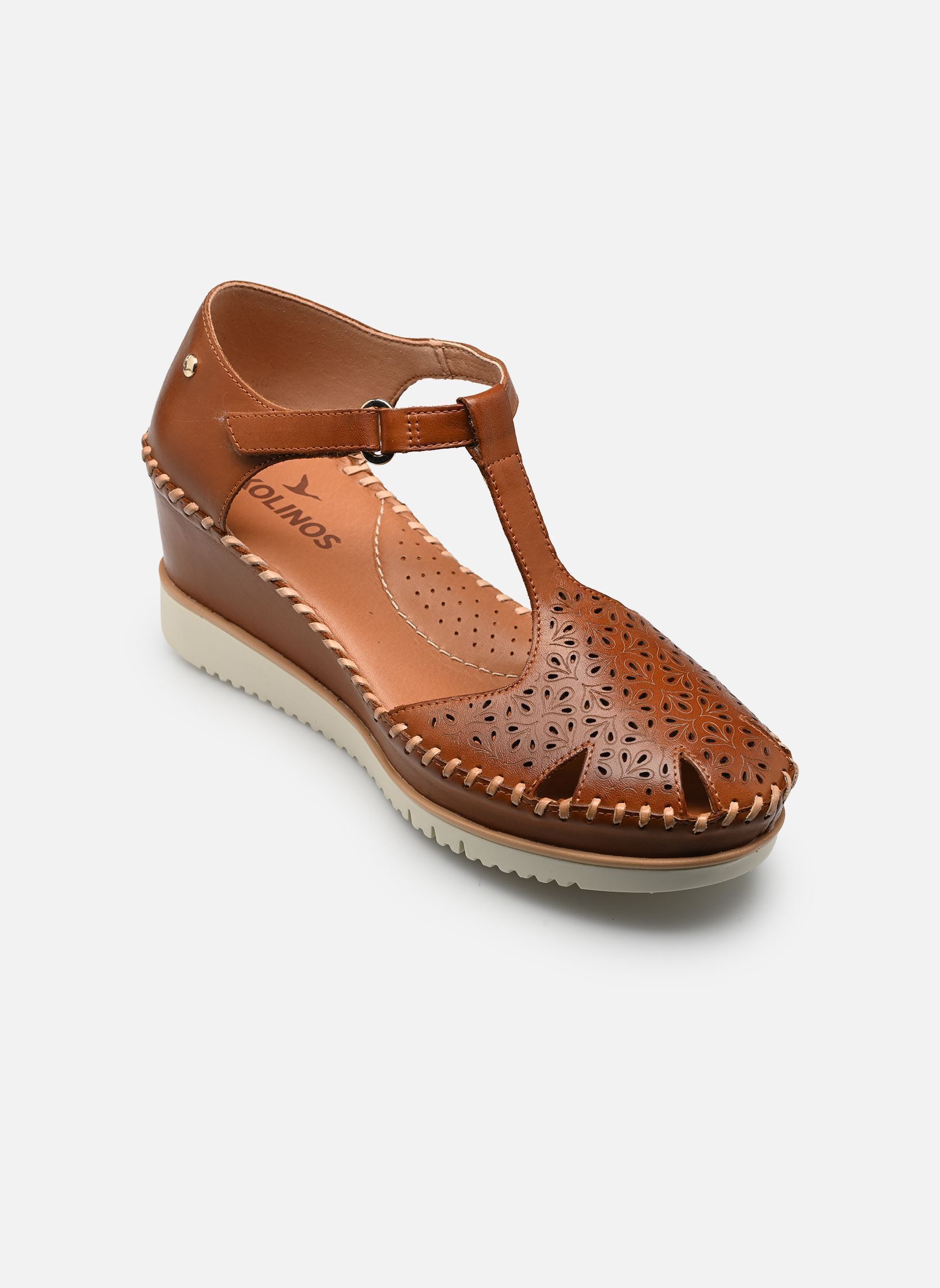 Keil- und Plateausandalen AGUADULCE W3Z-1629 damen braun Pikolinos Keil- und Plateausandalen AGUADULCE W3Z-1629 damen braun Brandy