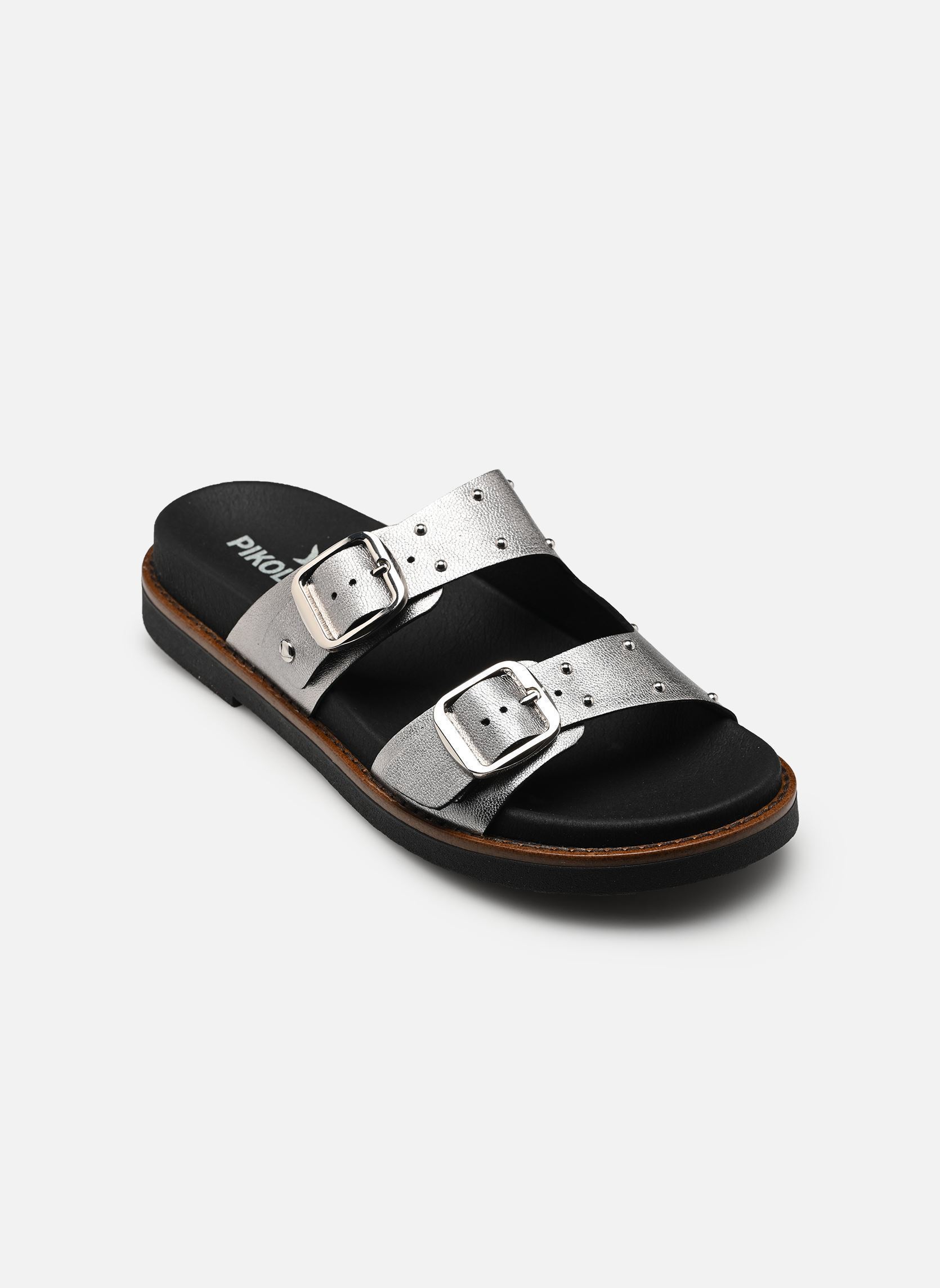 Pantoletten und Clogs AITANA W7Z-0939CL damen silber Pikolinos Pantoletten und Clogs AITANA W7Z-0939CL damen silber Lead
